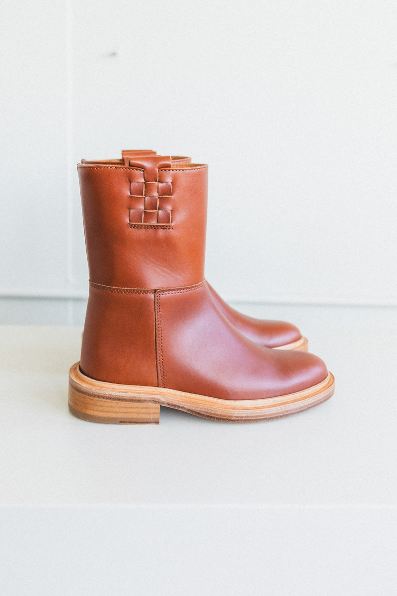 ANELLA LOW IN CAMEL LEATHER