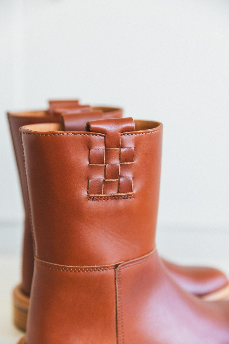 ANELLA LOW IN CAMEL LEATHER