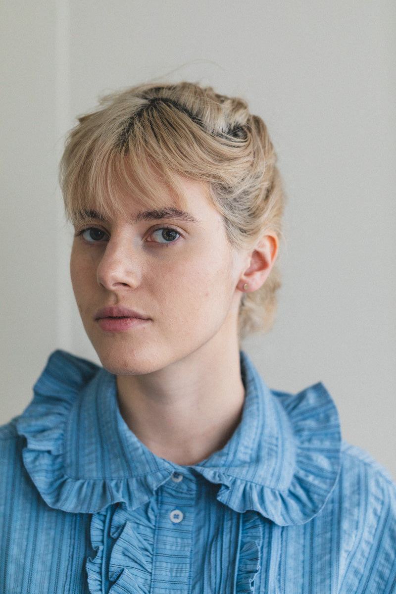 3MM SEQUIN STUD IN 14K GOLD (SINGLE)