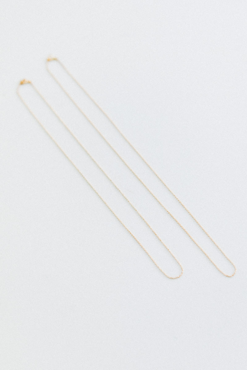 16" CHAIN NECKLACE IN 14K GOLD