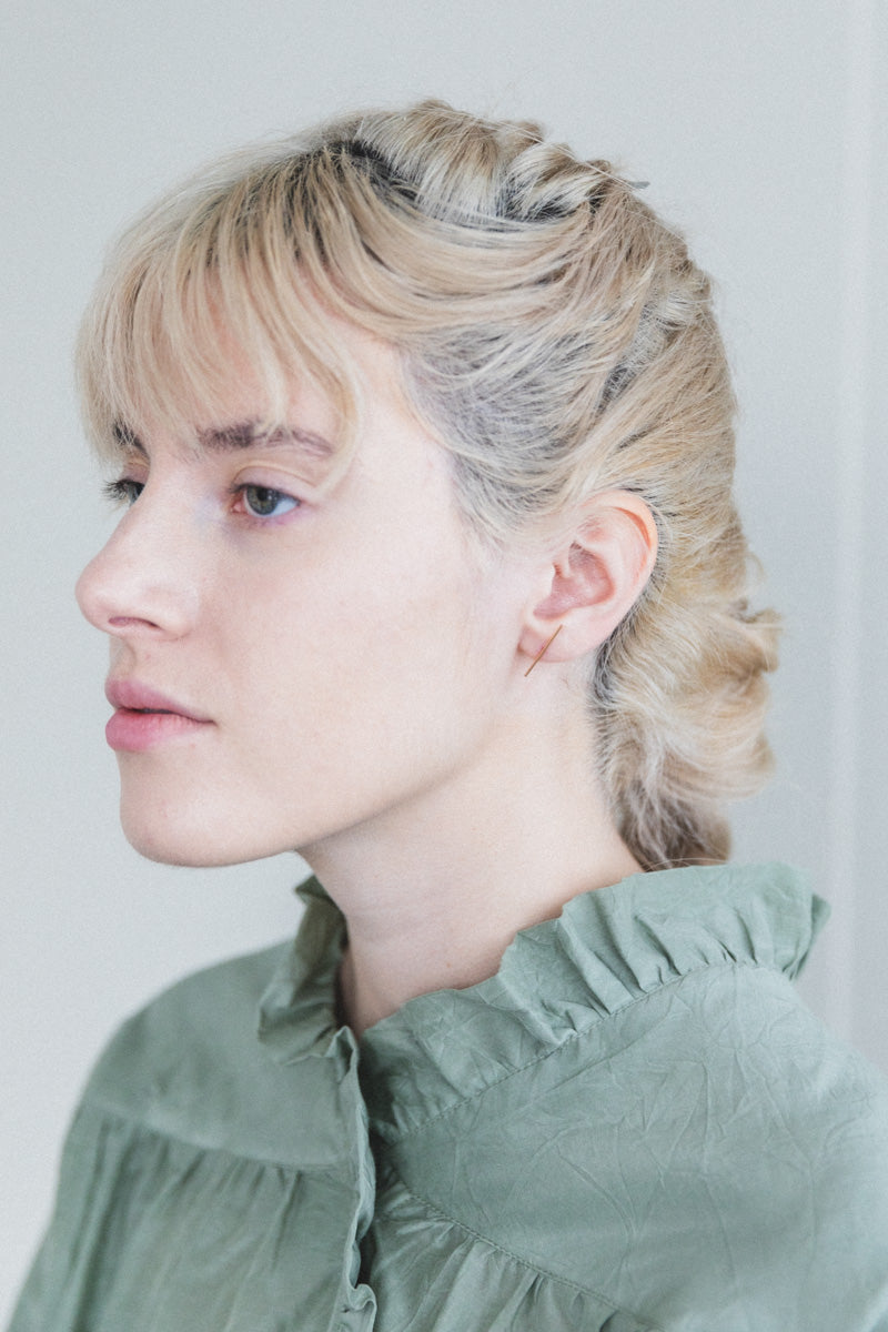 STICK STUD IN 14K GOLD (SINGLE)