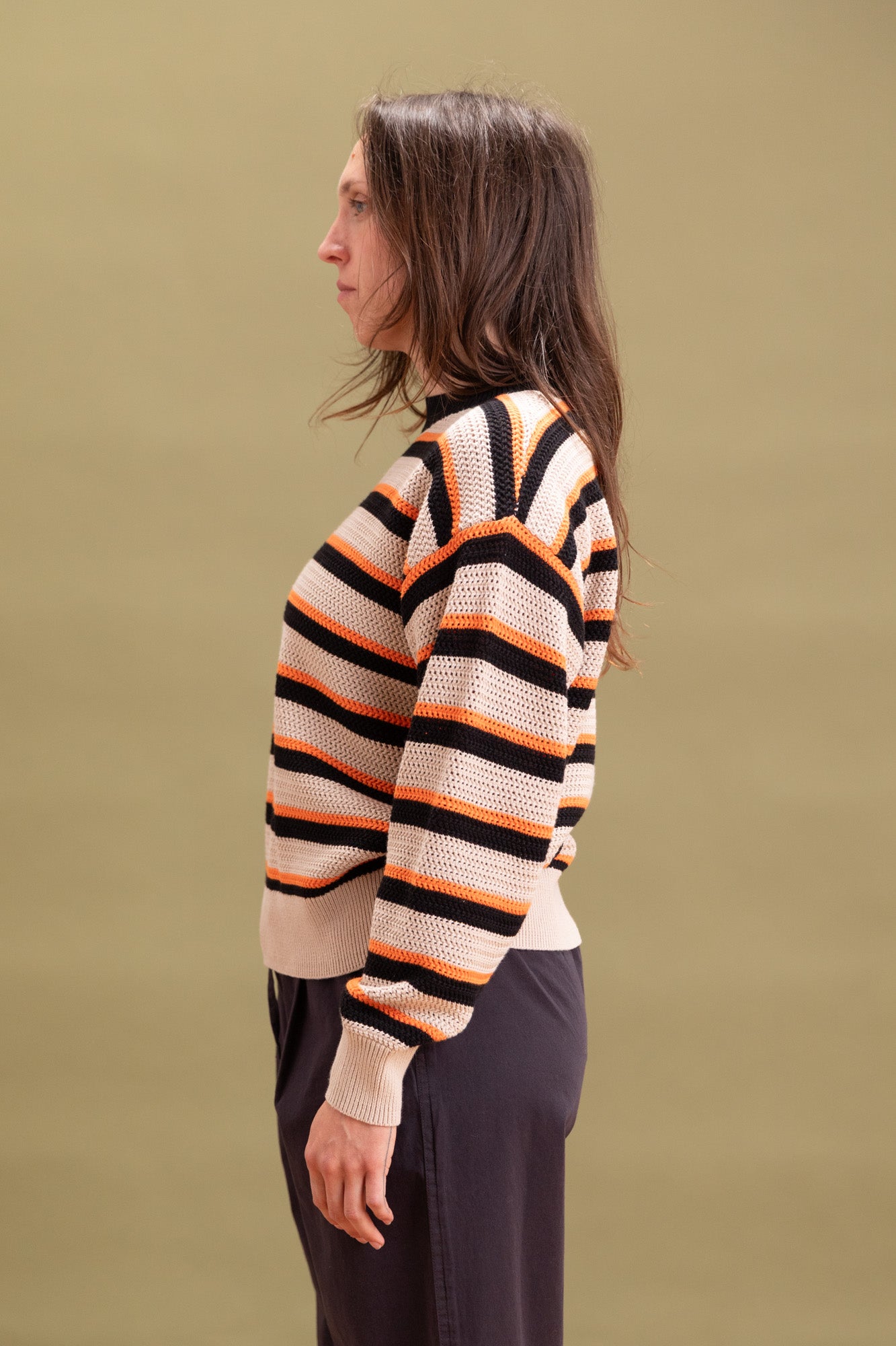 LAKESIDE CROCHET SWEATER