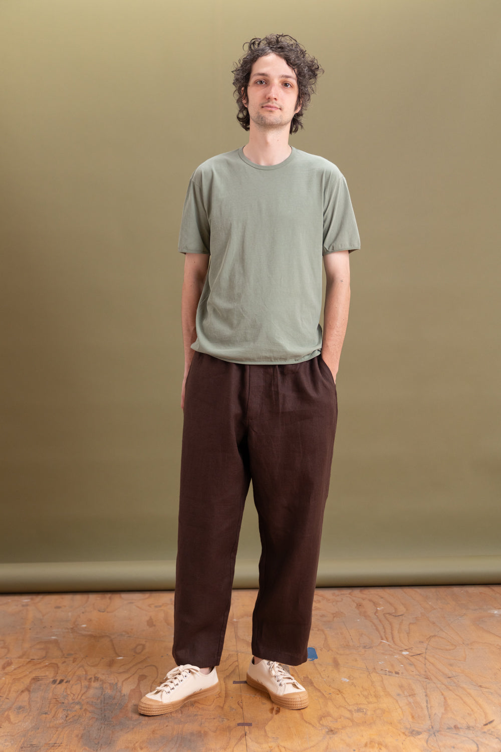 DRY LITE TEE SHIRT IN PISTACHIO