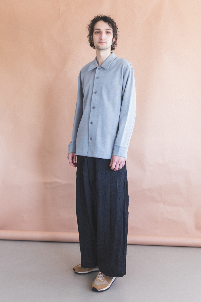 FRANCISCO BUTTONDOWN IN PIGMENT CHALK