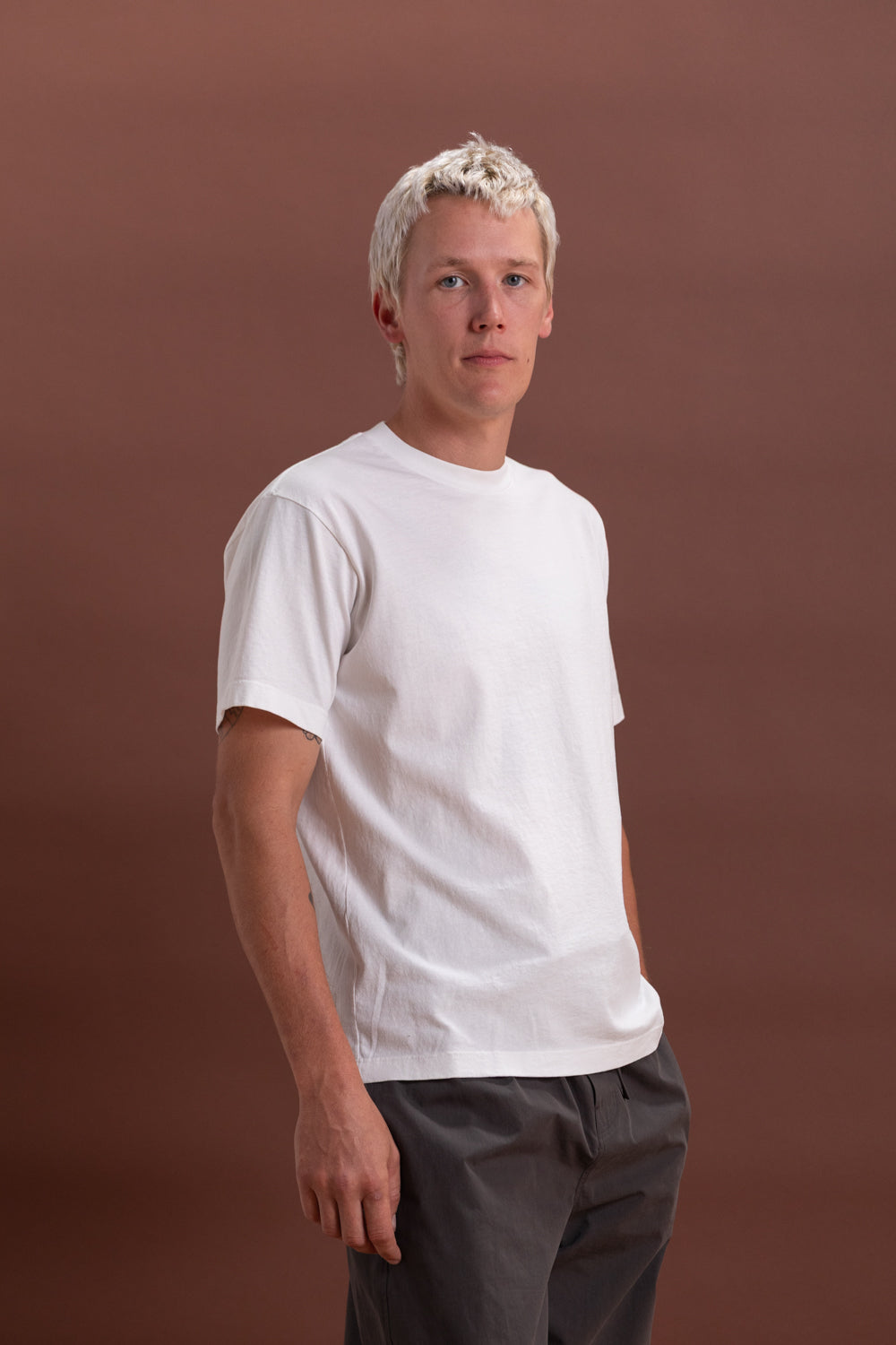 MUNICIPAL TEE SHIRT IN WHITE