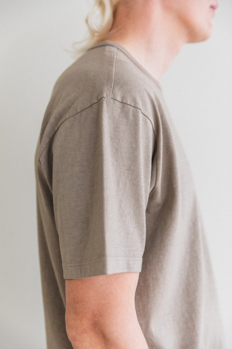 OUR TEE SHIRT IN ALMOND