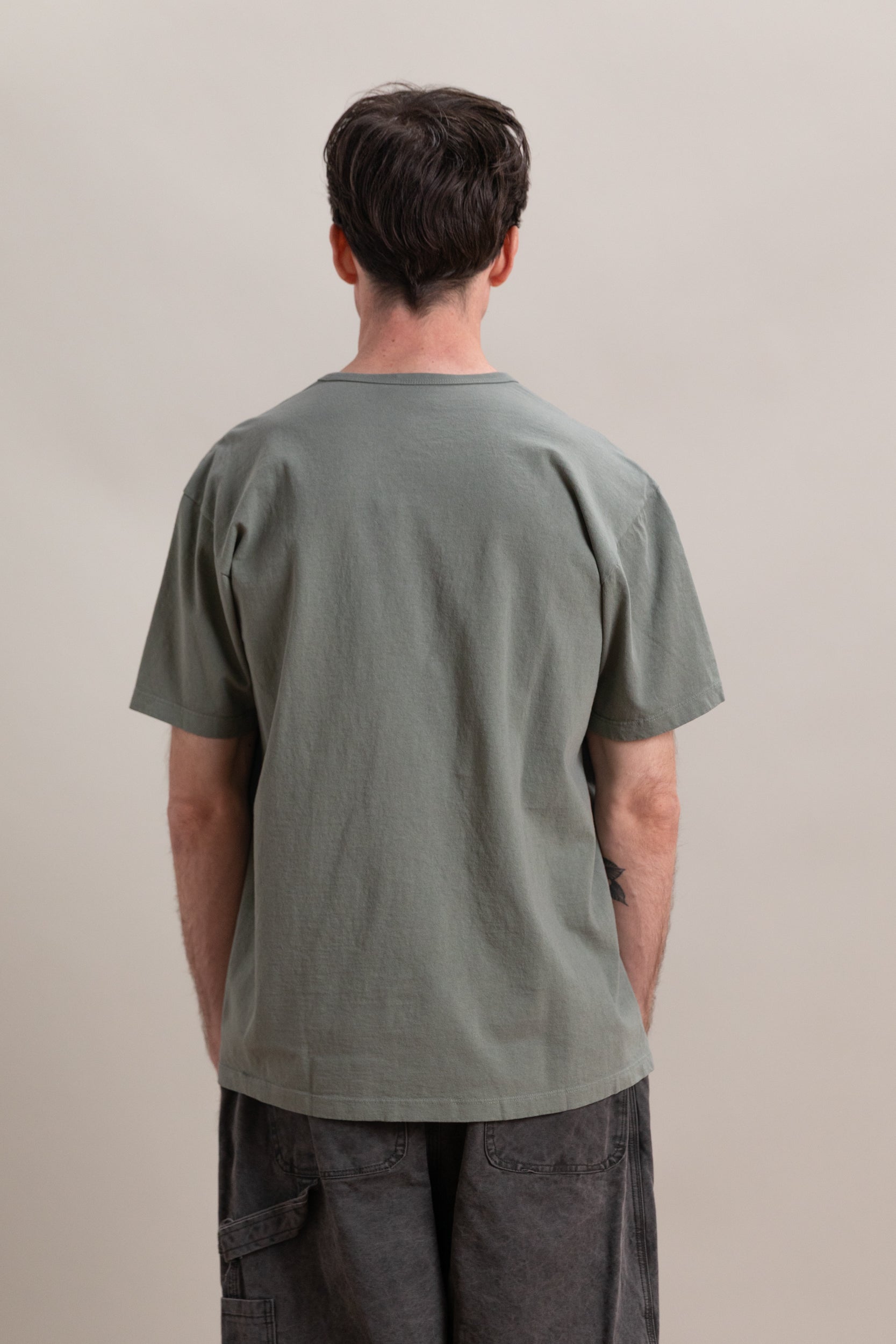 OUR TEE SHIRT IN DUSTY SAGE