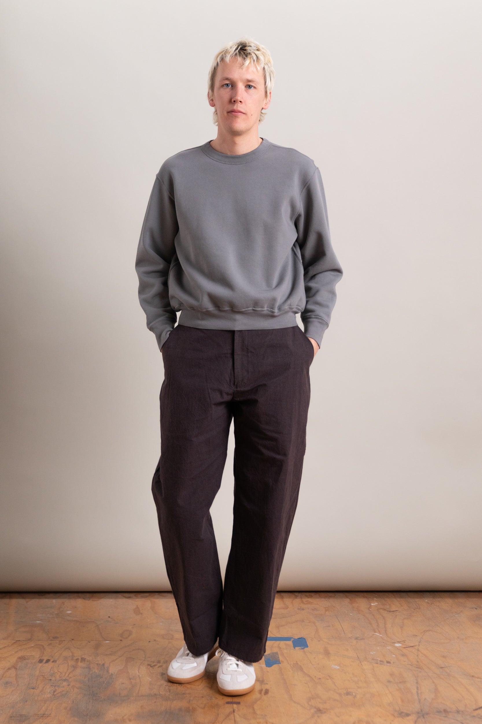 RELAXED SWEATSHIRT IN KELP