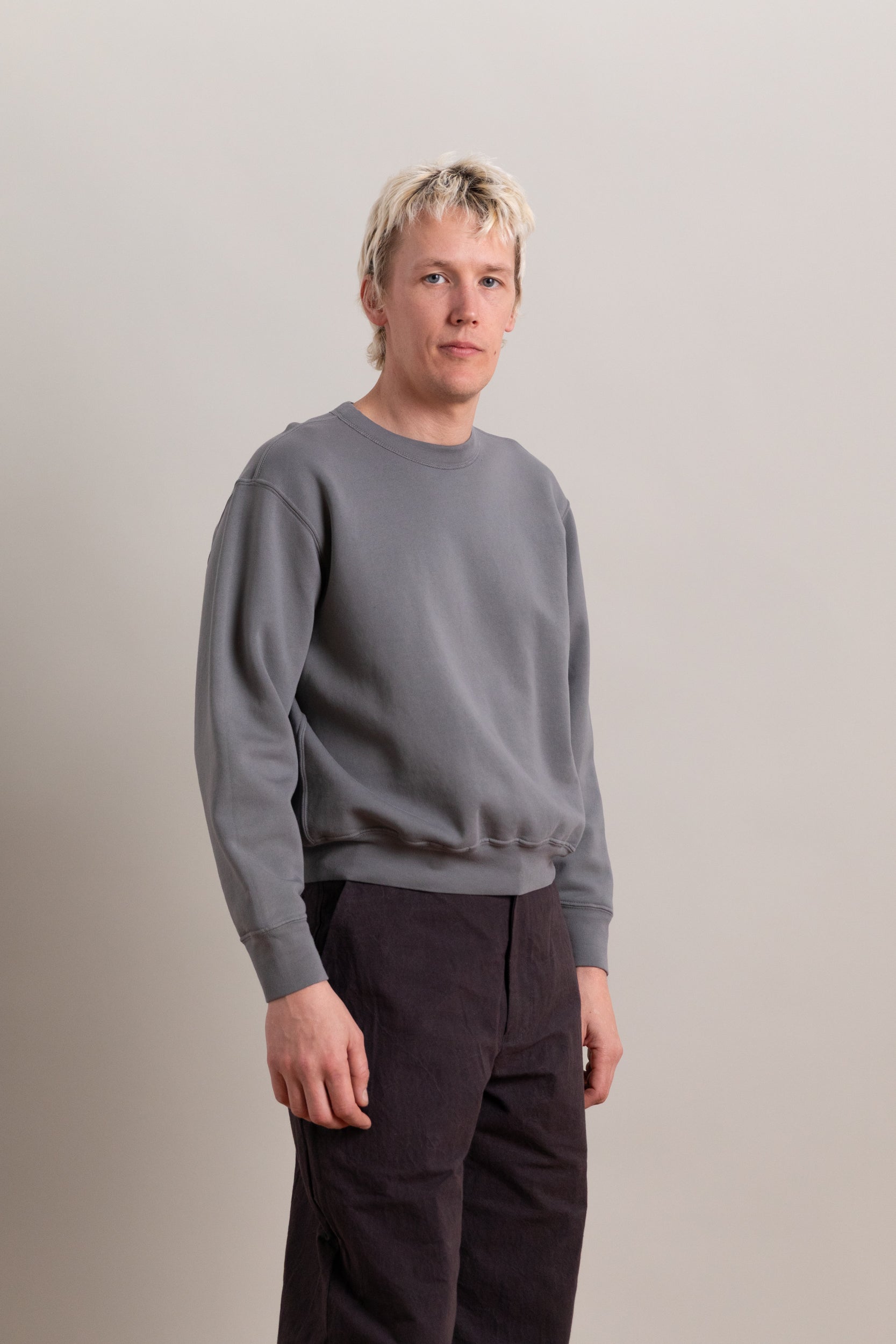 RELAXED SWEATSHIRT IN KELP