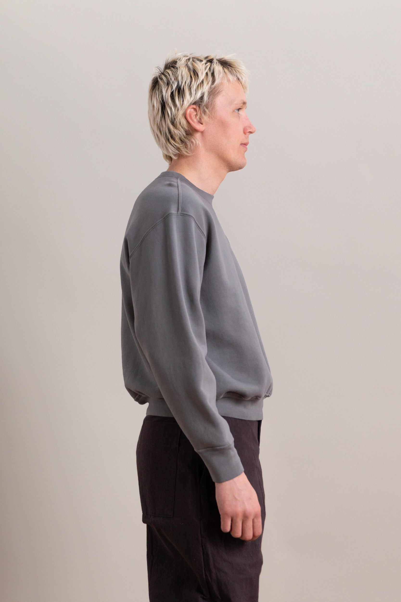 RELAXED SWEATSHIRT IN KELP