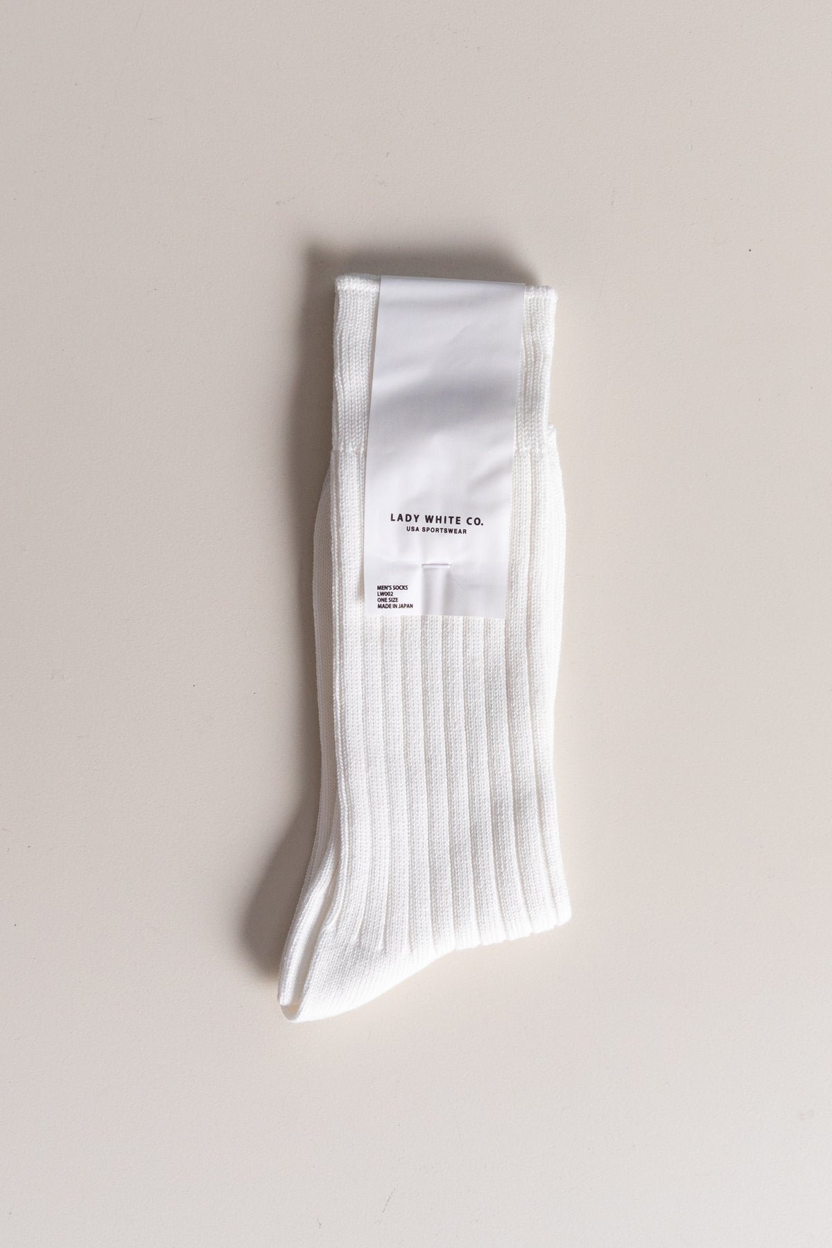 SOCKS IN WHITE