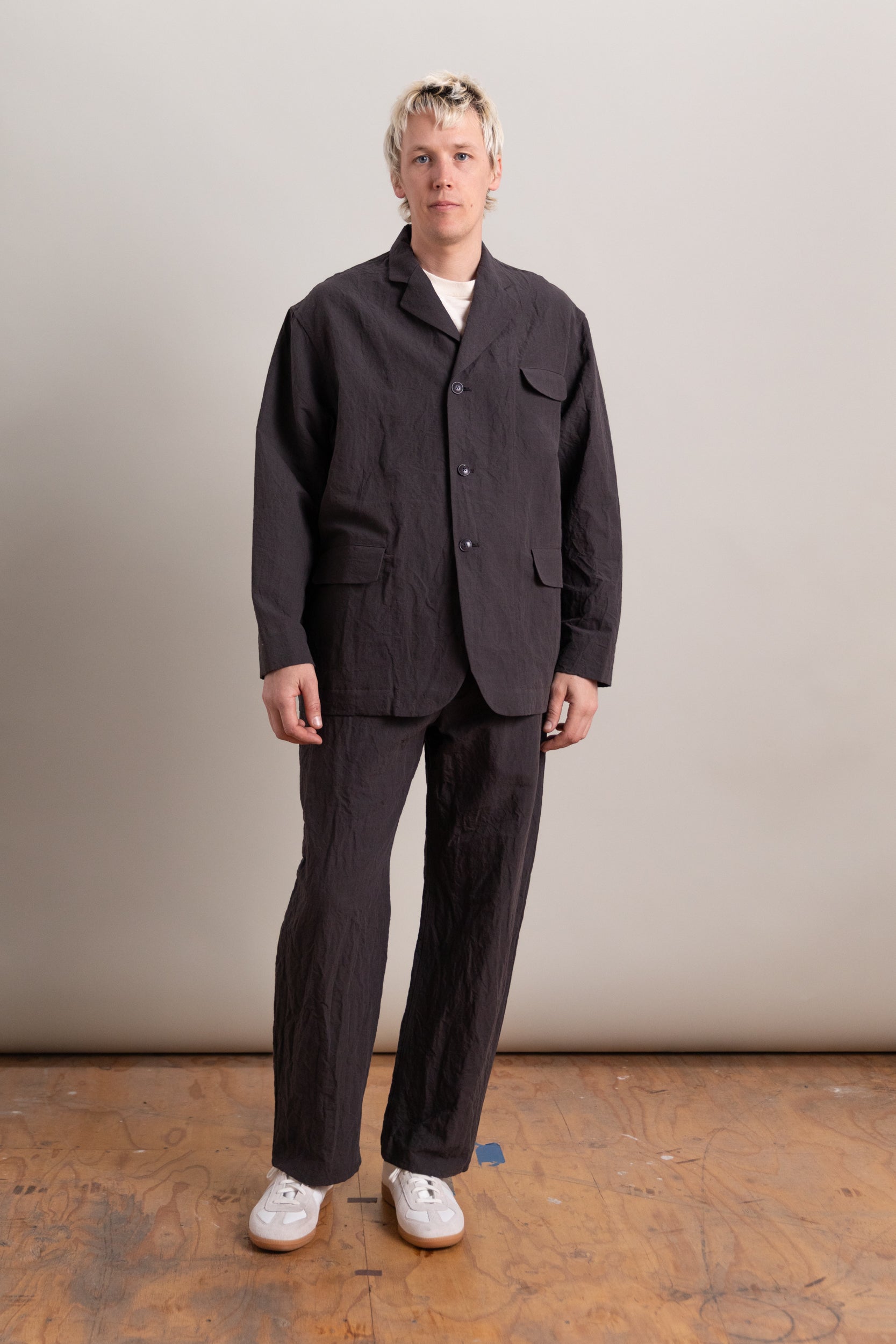 R20 Y4 BIG BLAZER IN EARTH LINEN