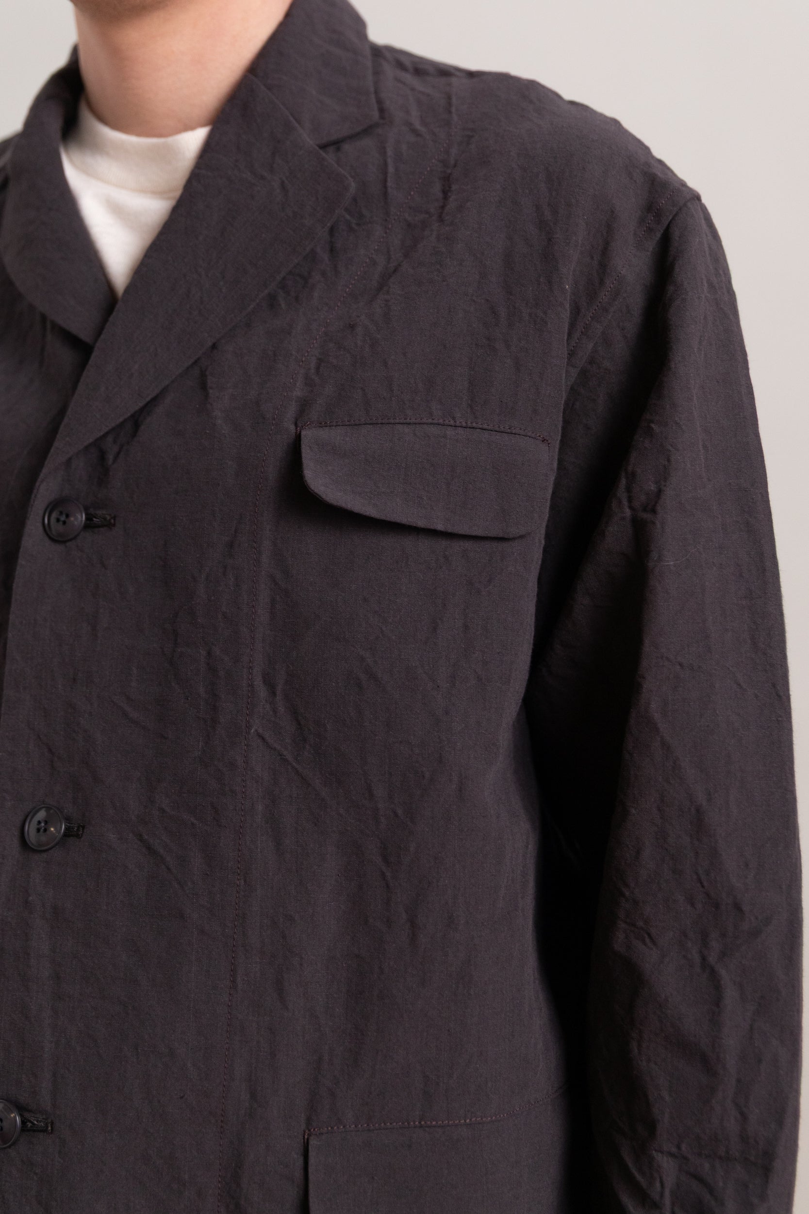 R20 Y4 BIG BLAZER IN EARTH LINEN