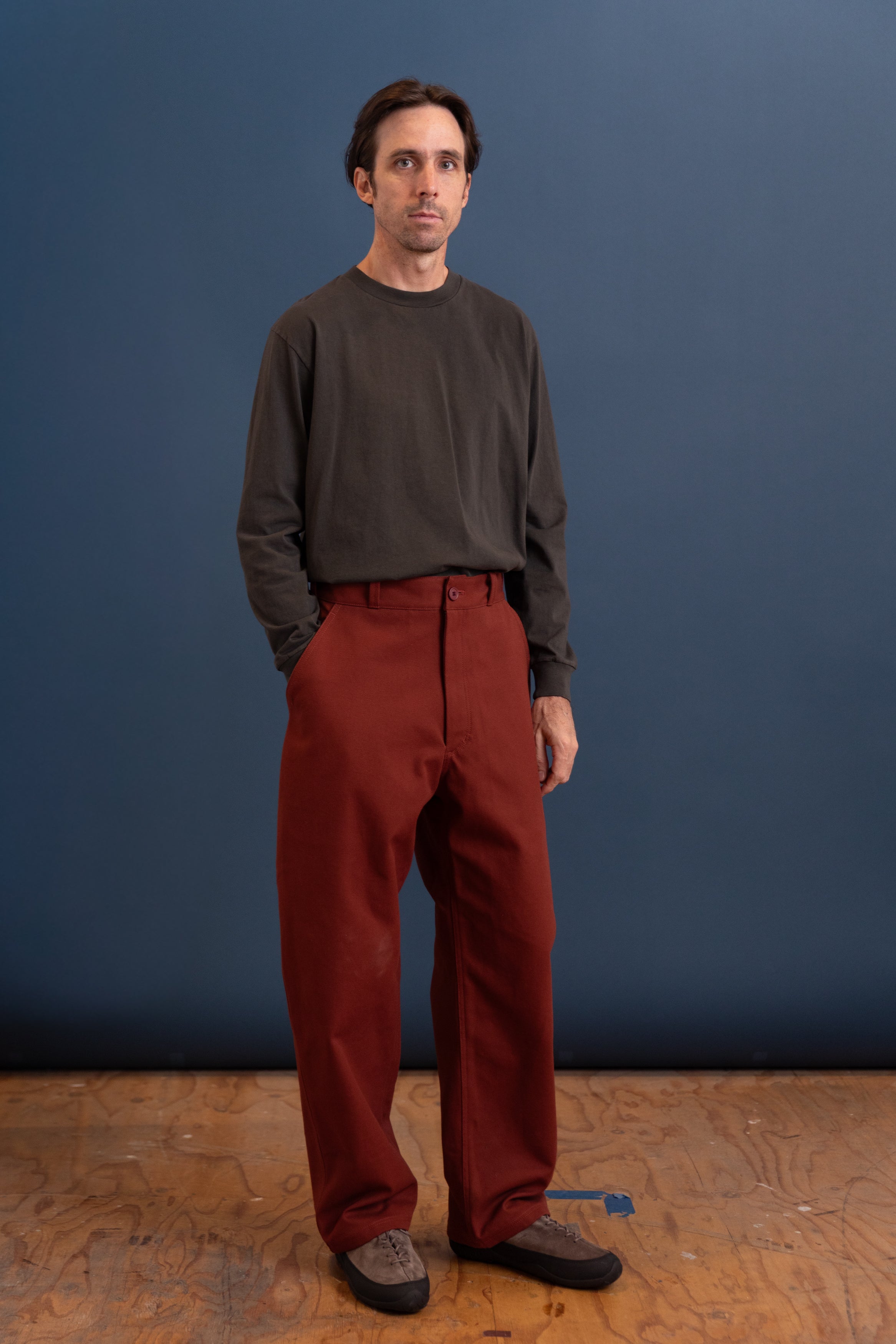 R21 J6 JEBOK PANTS IN BAKED CANVAS