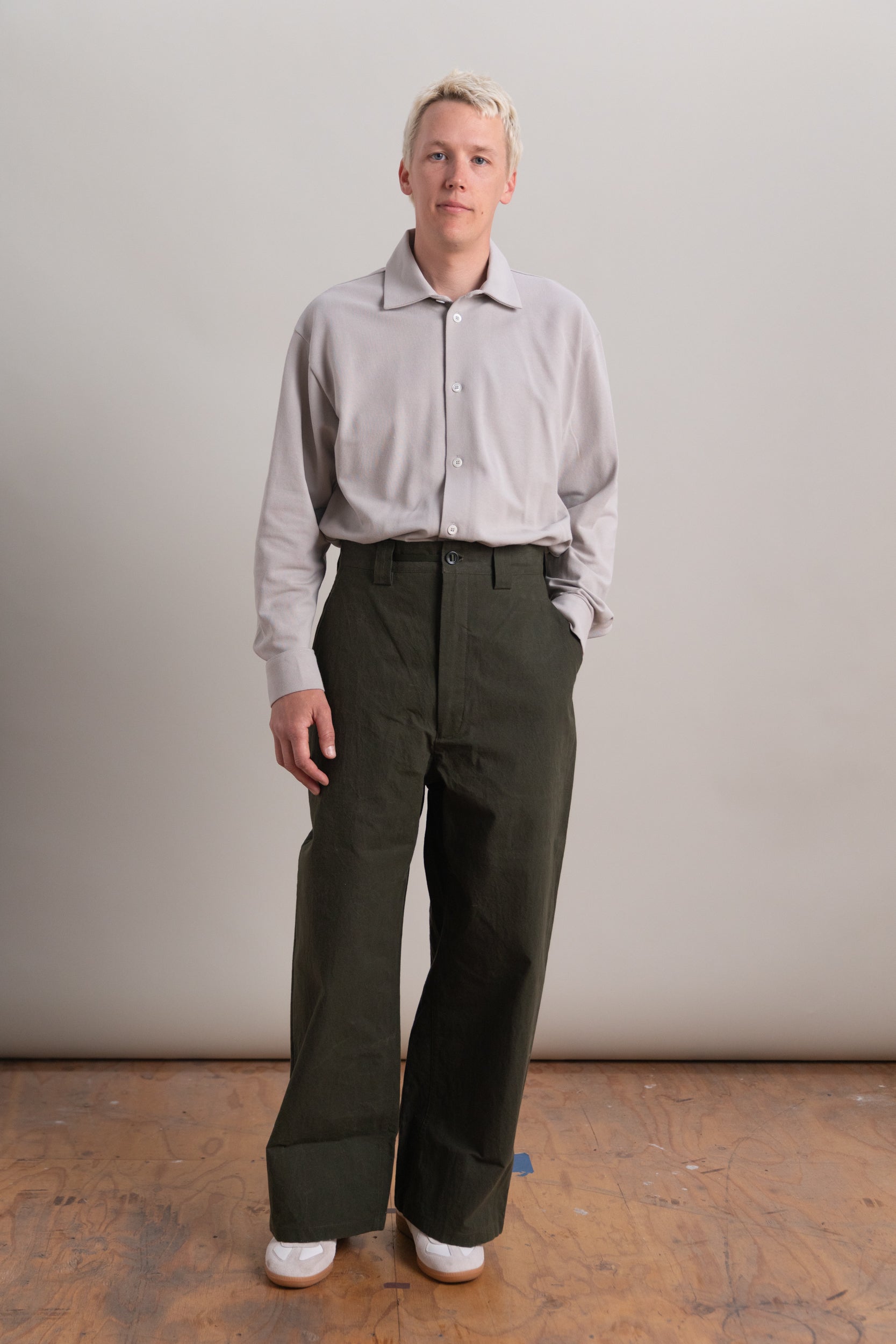 R20 P8 SAIL PANTS IN WOODLAND WAX