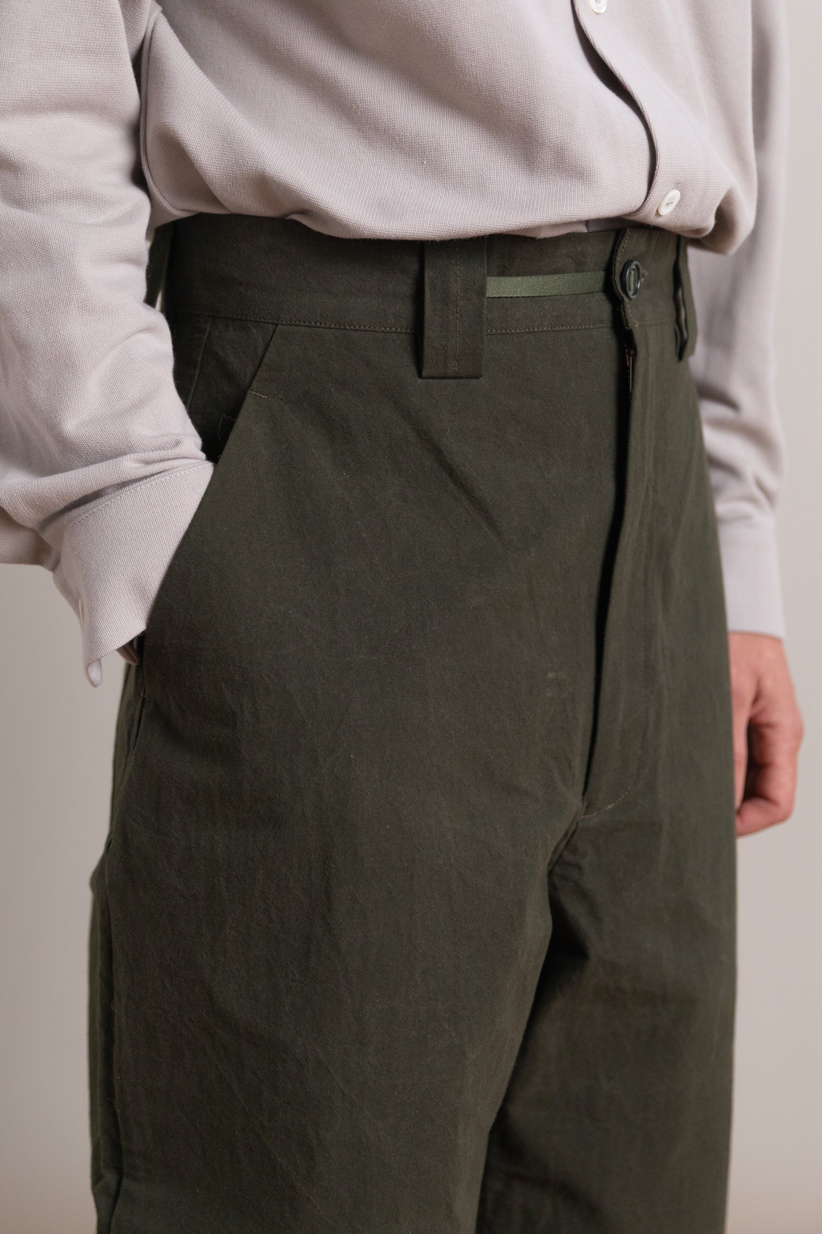 R20 P8 SAIL PANTS IN WOODLAND WAX