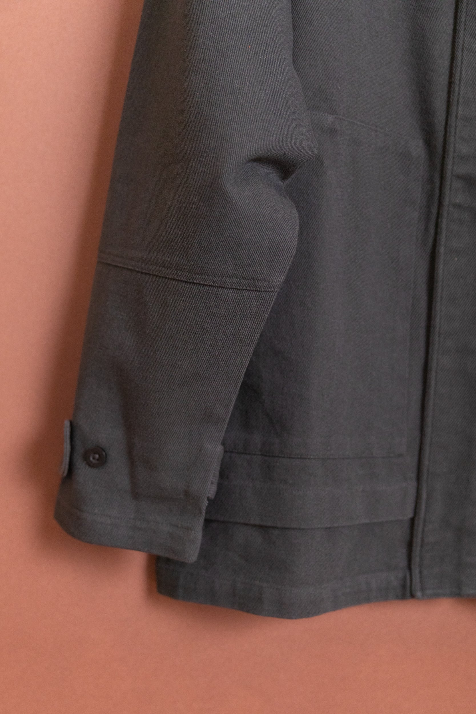 FIELD JACKET IN FADED BLACK