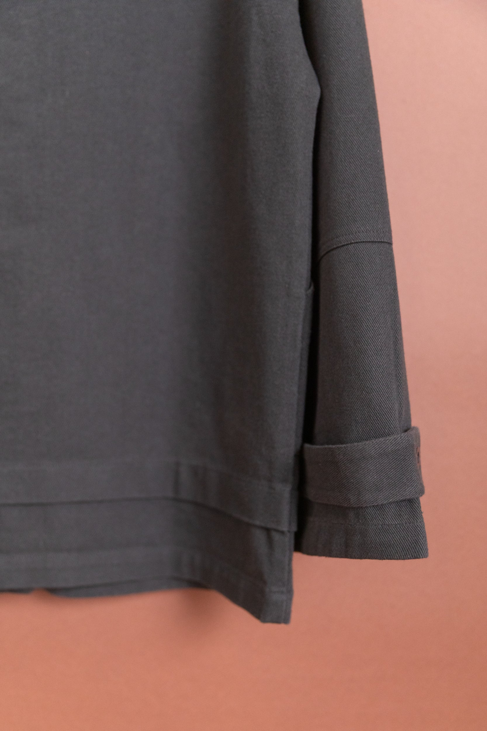 FIELD JACKET IN FADED BLACK