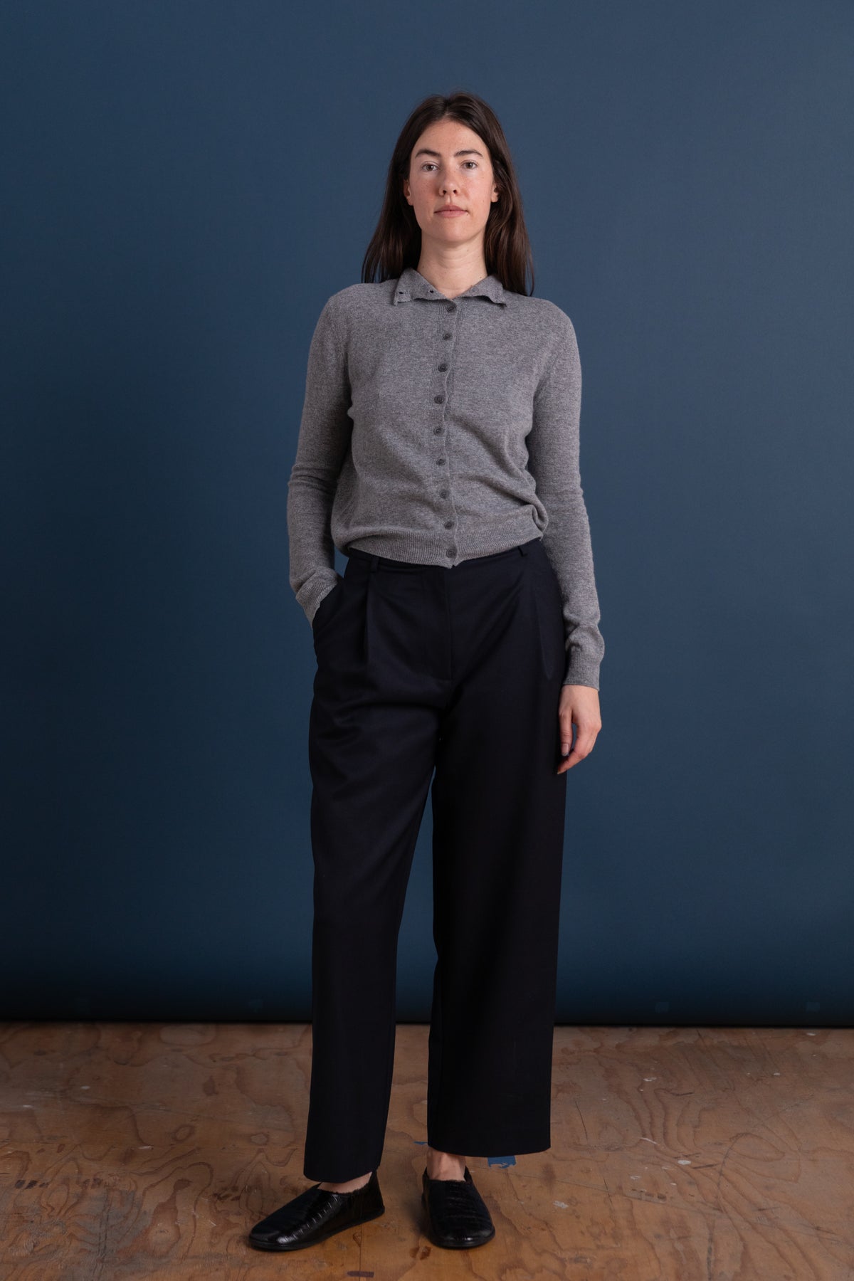 PLEATED TAILORED PANTS