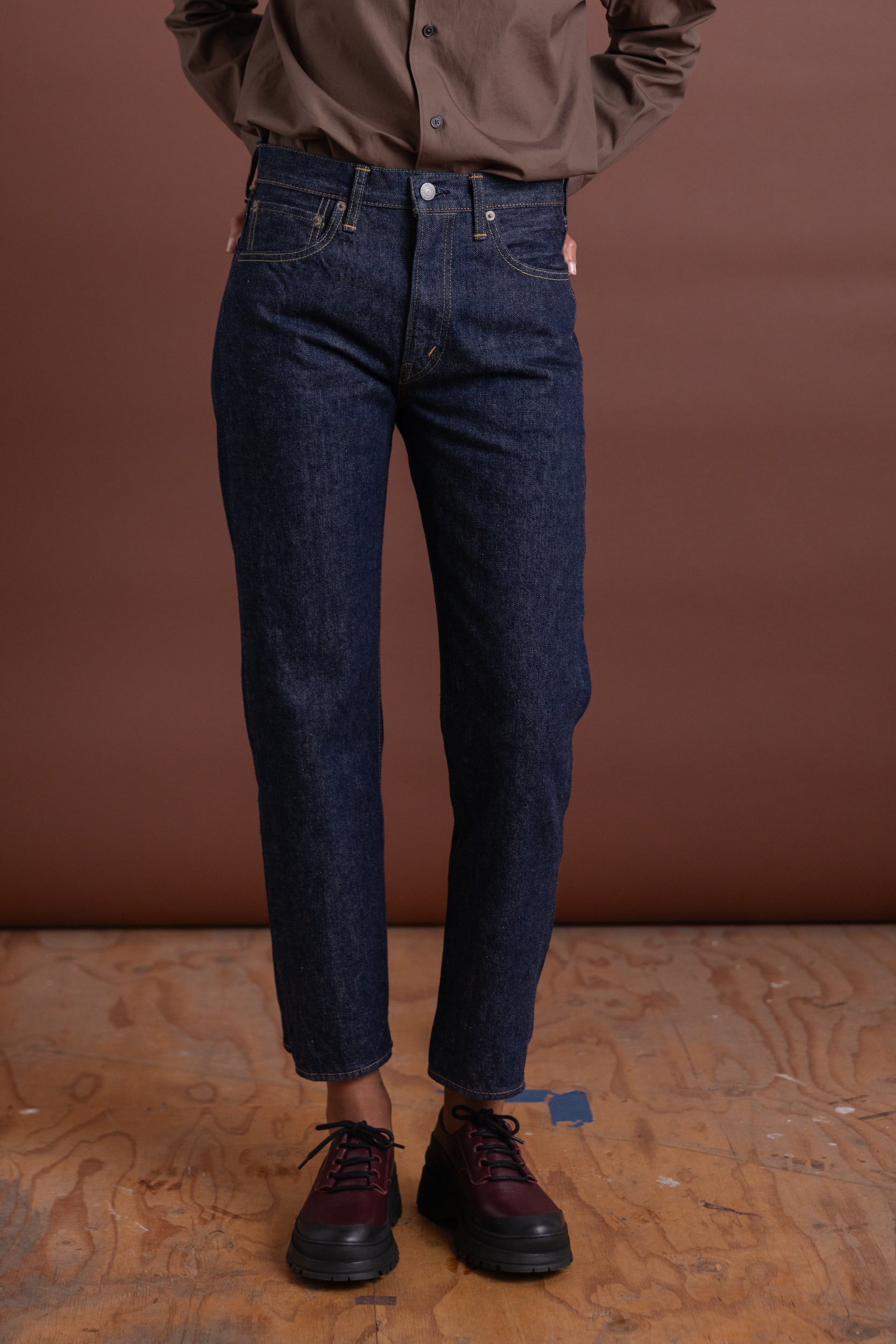 60'S SELVEDGE DENIM JEANS IN ONE WASH