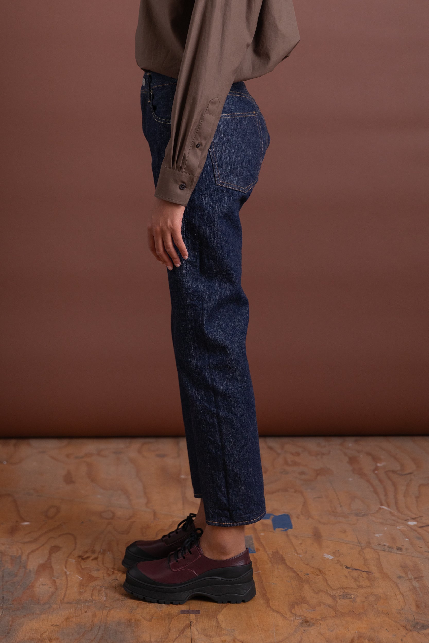 60'S SELVEDGE DENIM JEANS IN ONE WASH