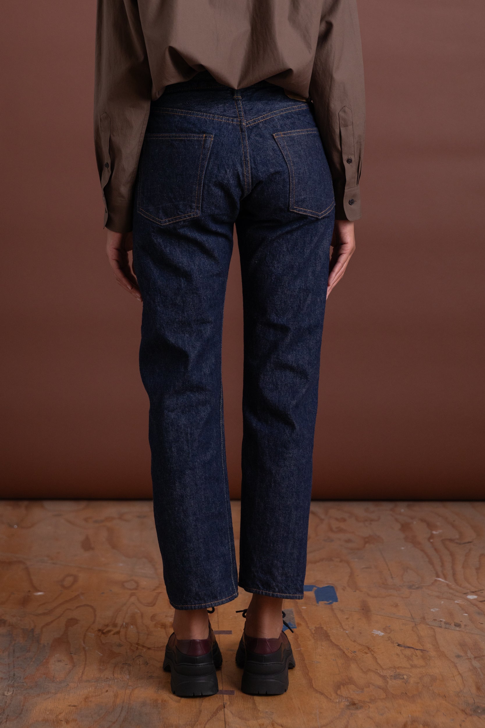 60'S SELVEDGE DENIM JEANS IN ONE WASH