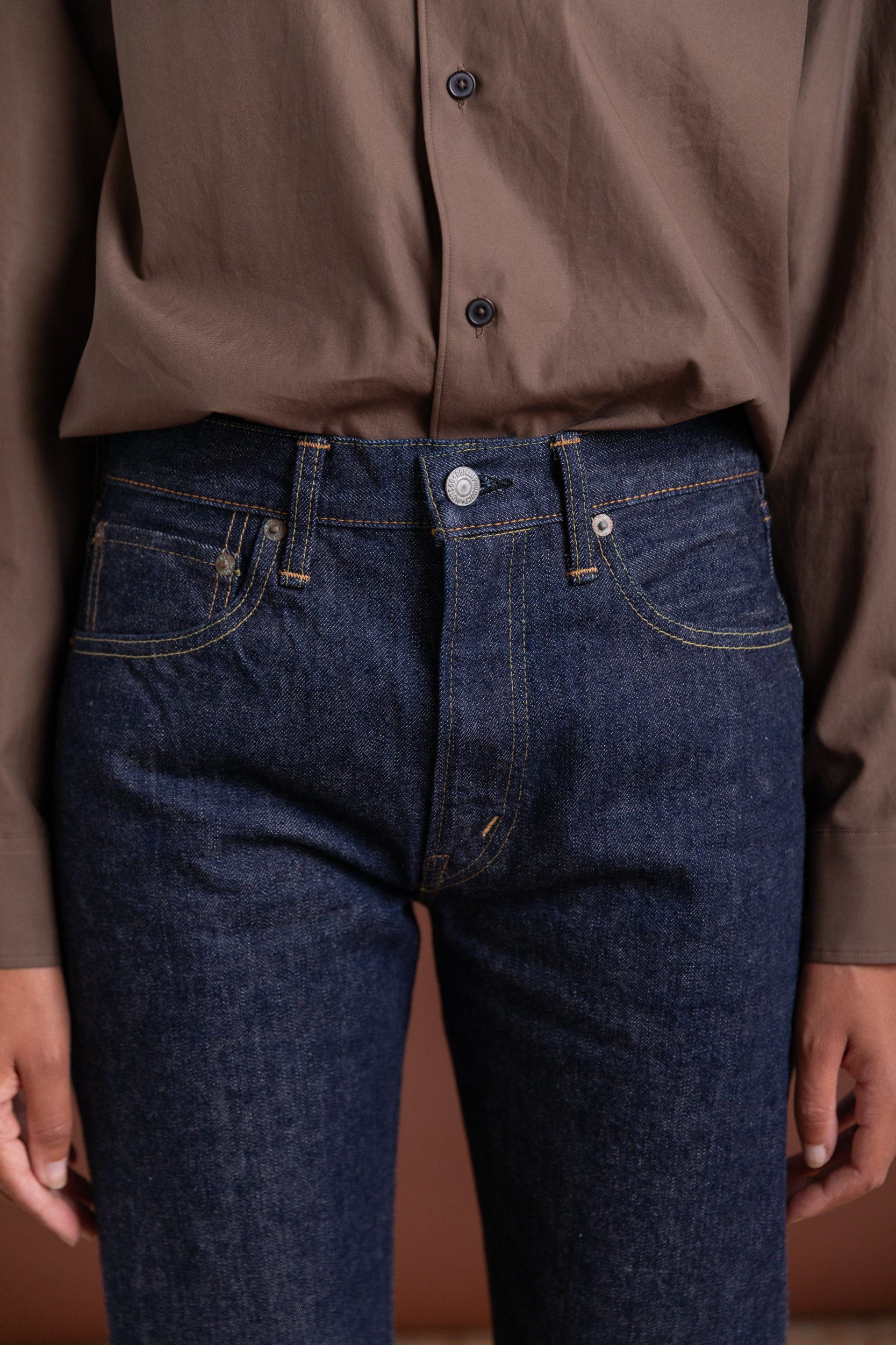 60'S SELVEDGE DENIM JEANS IN ONE WASH