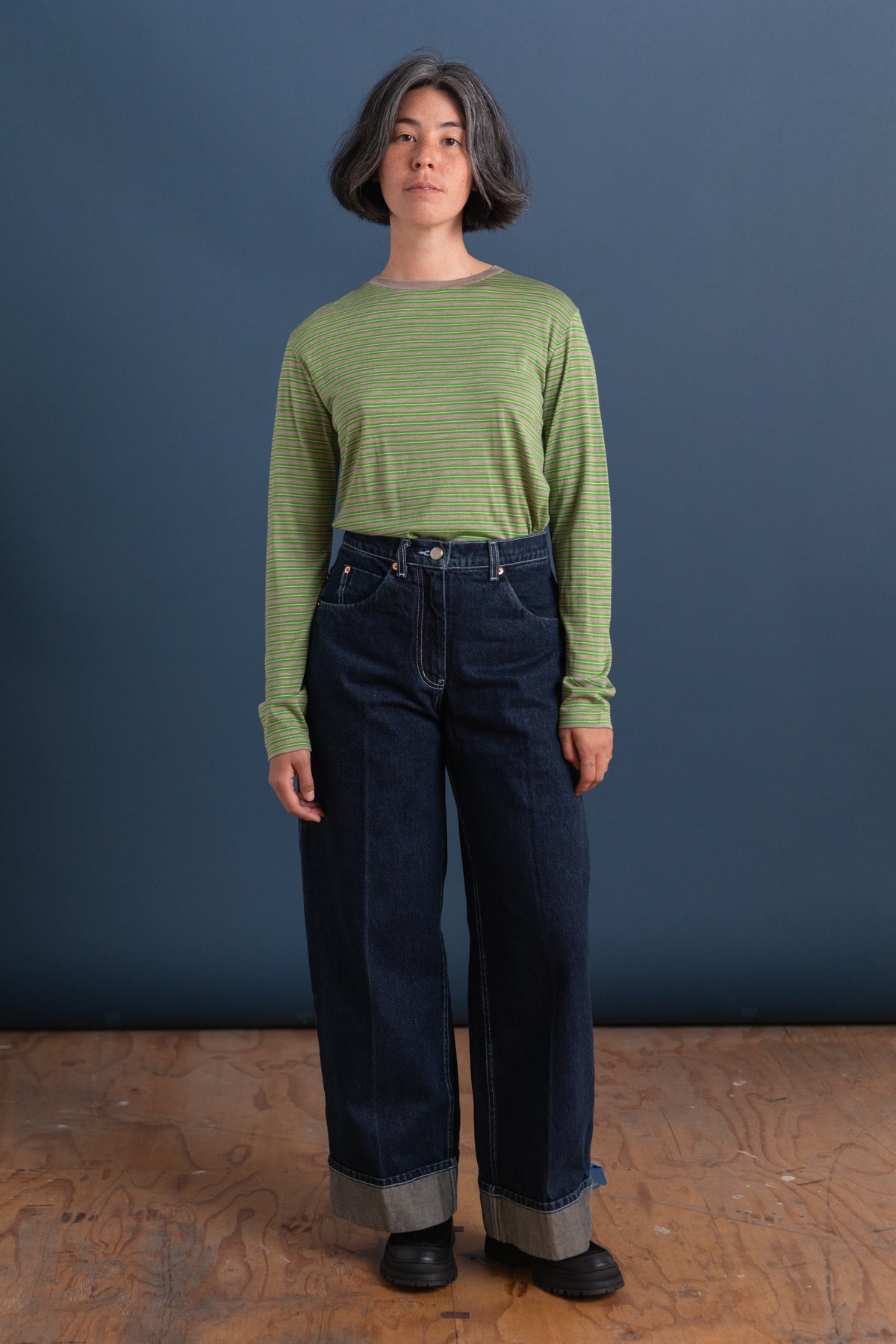 CARTELLA PANT IN HIGH CONTRAST SONOMA DENIM