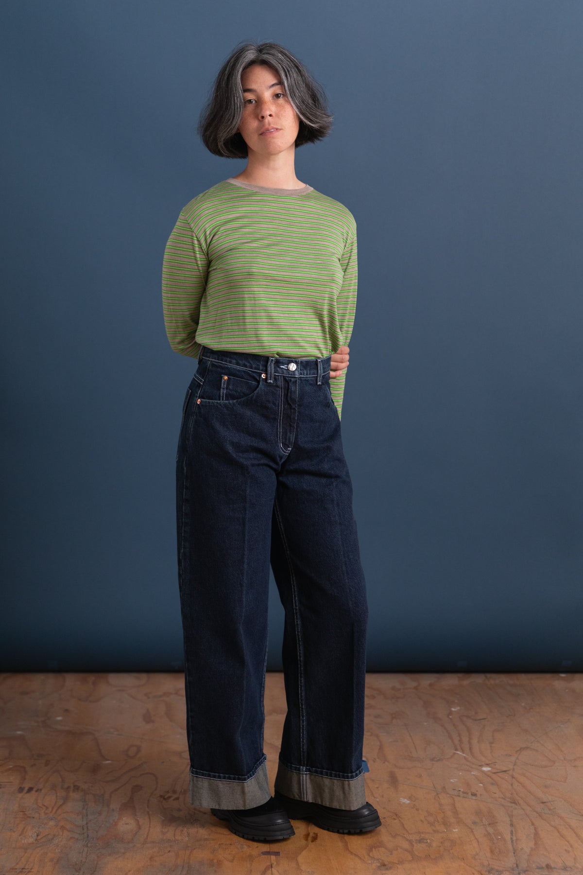 CARTELLA PANT IN HIGH CONTRAST SONOMA DENIM
