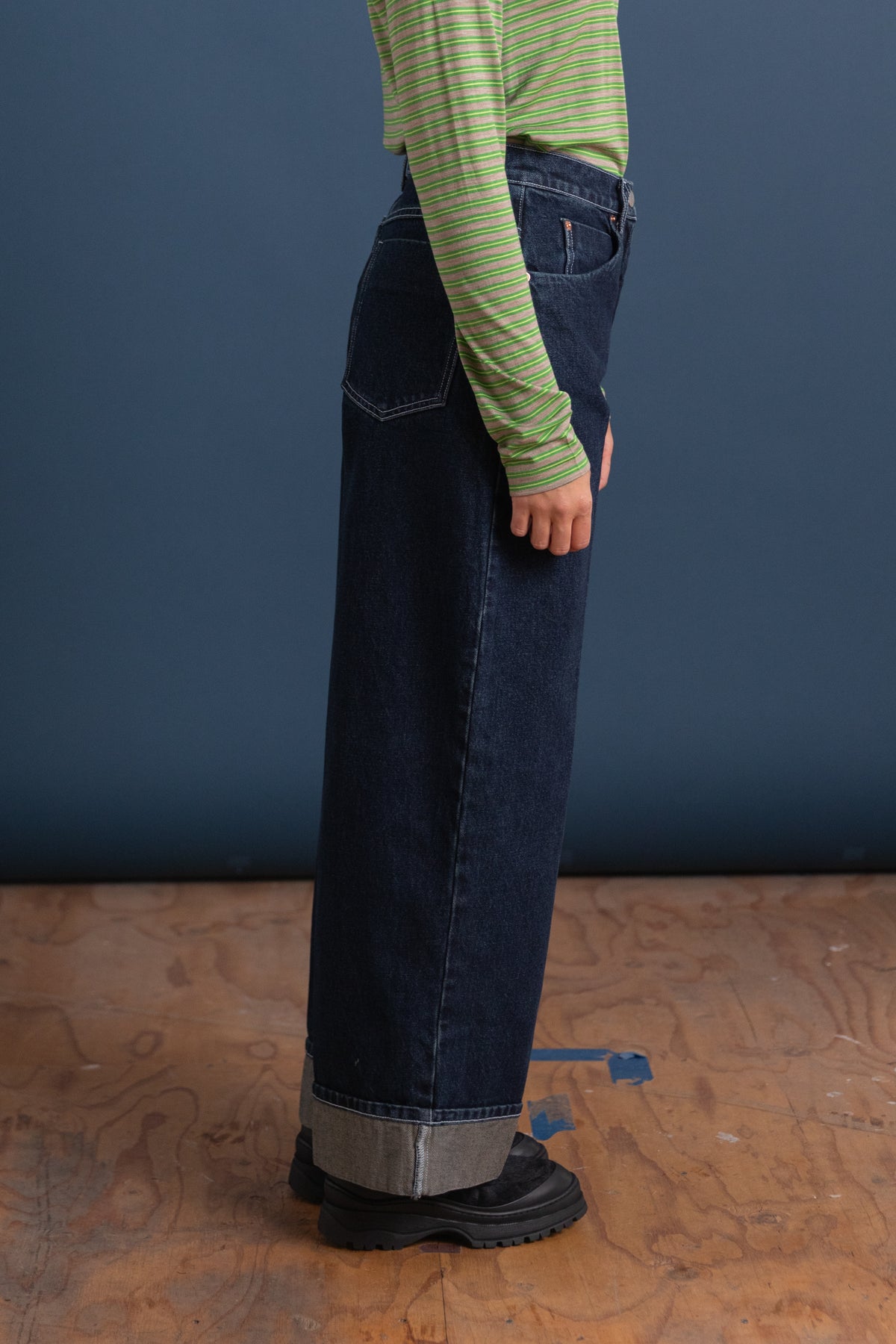 CARTELLA PANT IN HIGH CONTRAST SONOMA DENIM