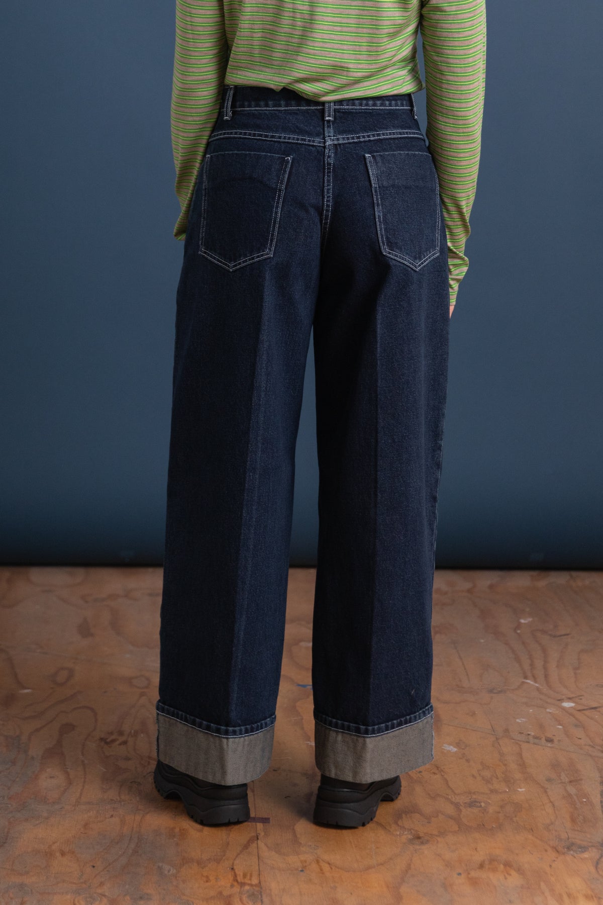 CARTELLA PANT IN HIGH CONTRAST SONOMA DENIM