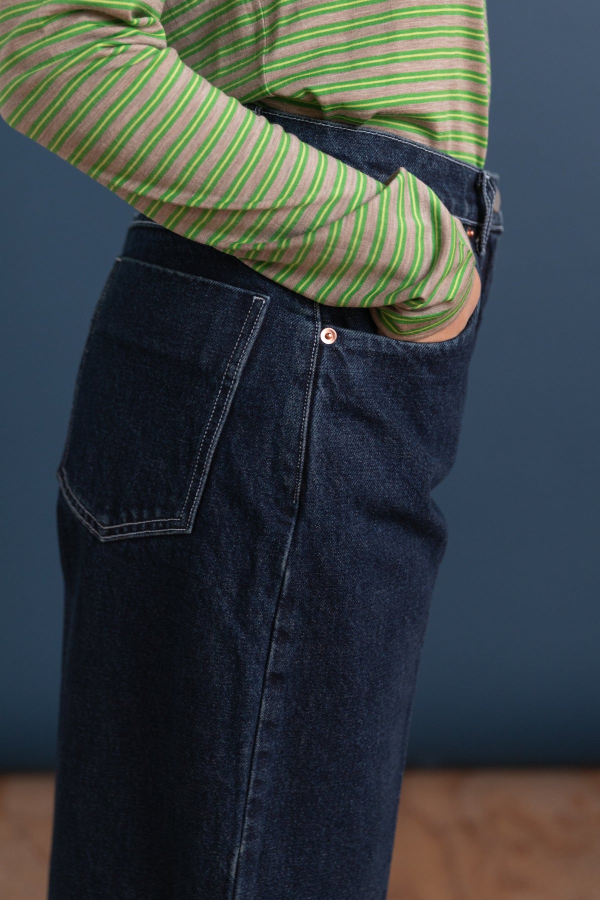 CARTELLA PANT IN HIGH CONTRAST SONOMA DENIM