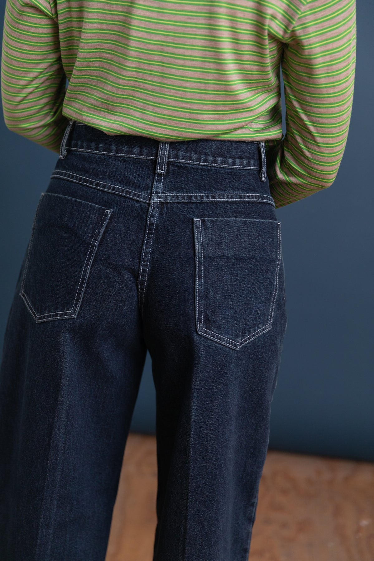 CARTELLA PANT IN HIGH CONTRAST SONOMA DENIM