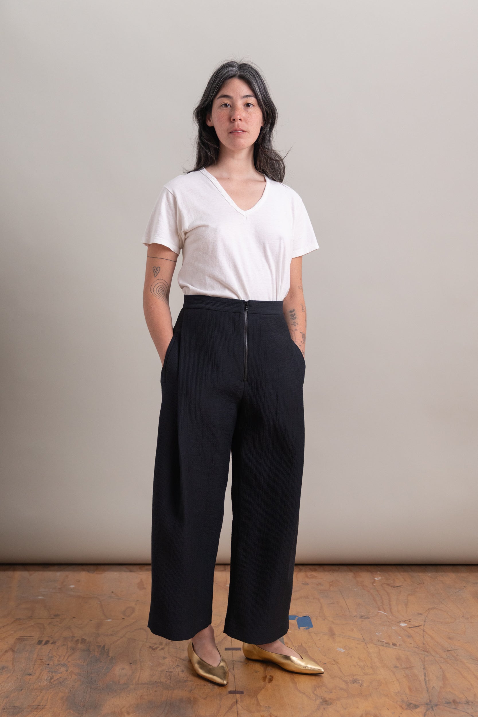 DON PANT IN BLACK FOAM
