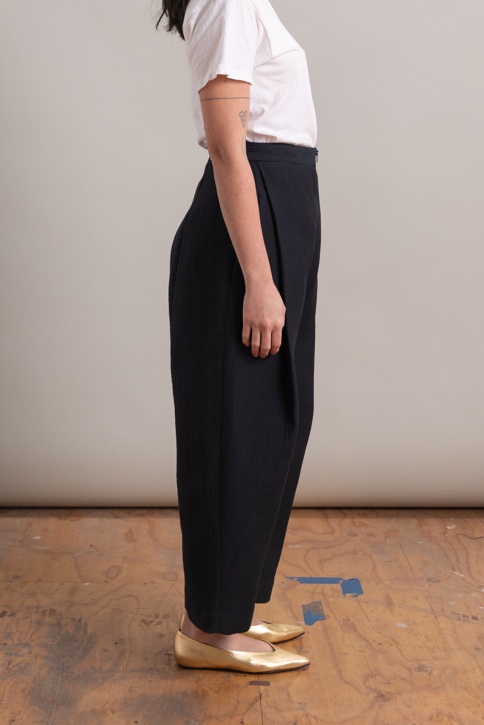DON PANT IN BLACK FOAM