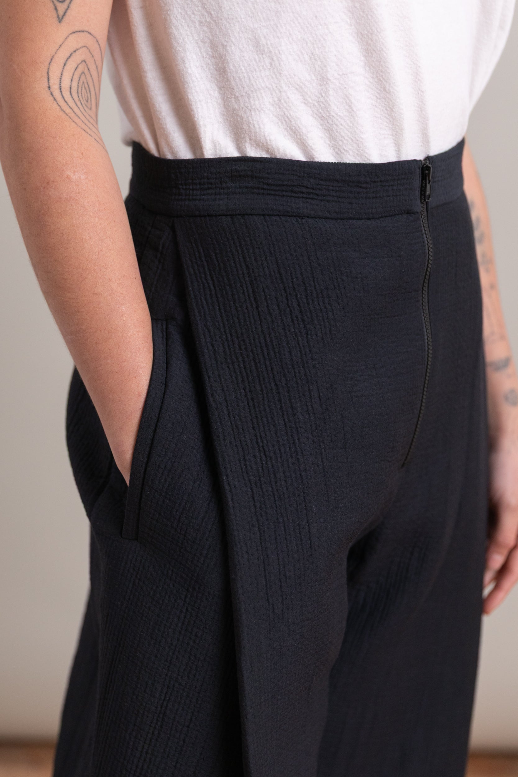 DON PANT IN BLACK FOAM