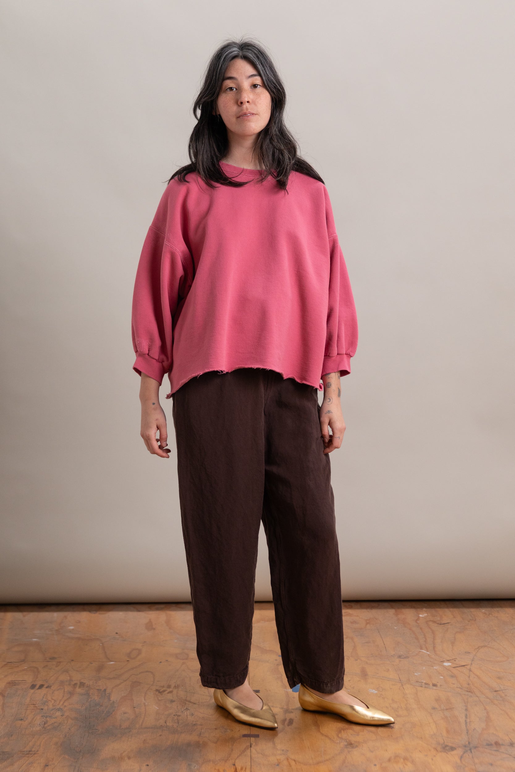 FOND SWEATSHIRT IN ROSEBUD