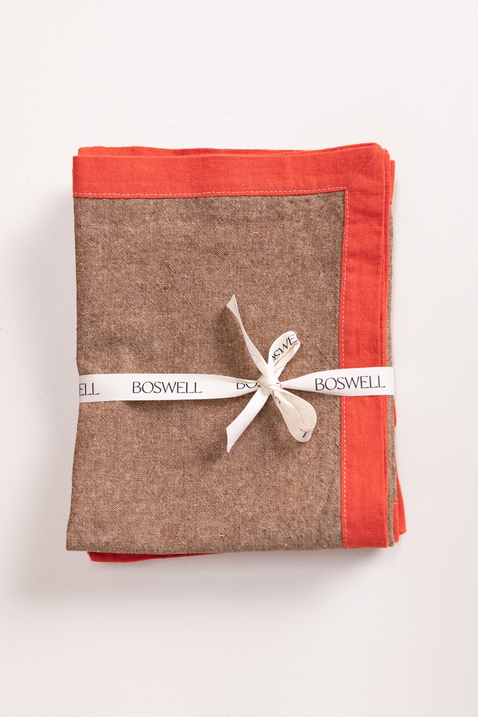 REVERSIBLE PLACEMAT IN BROWN - SET OF FOUR