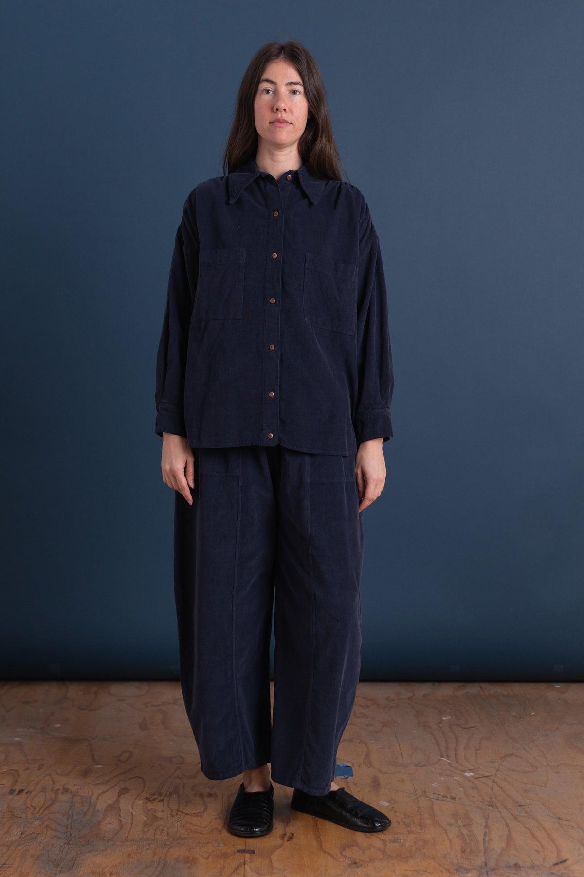 ABE PANT IN NAVY CORD