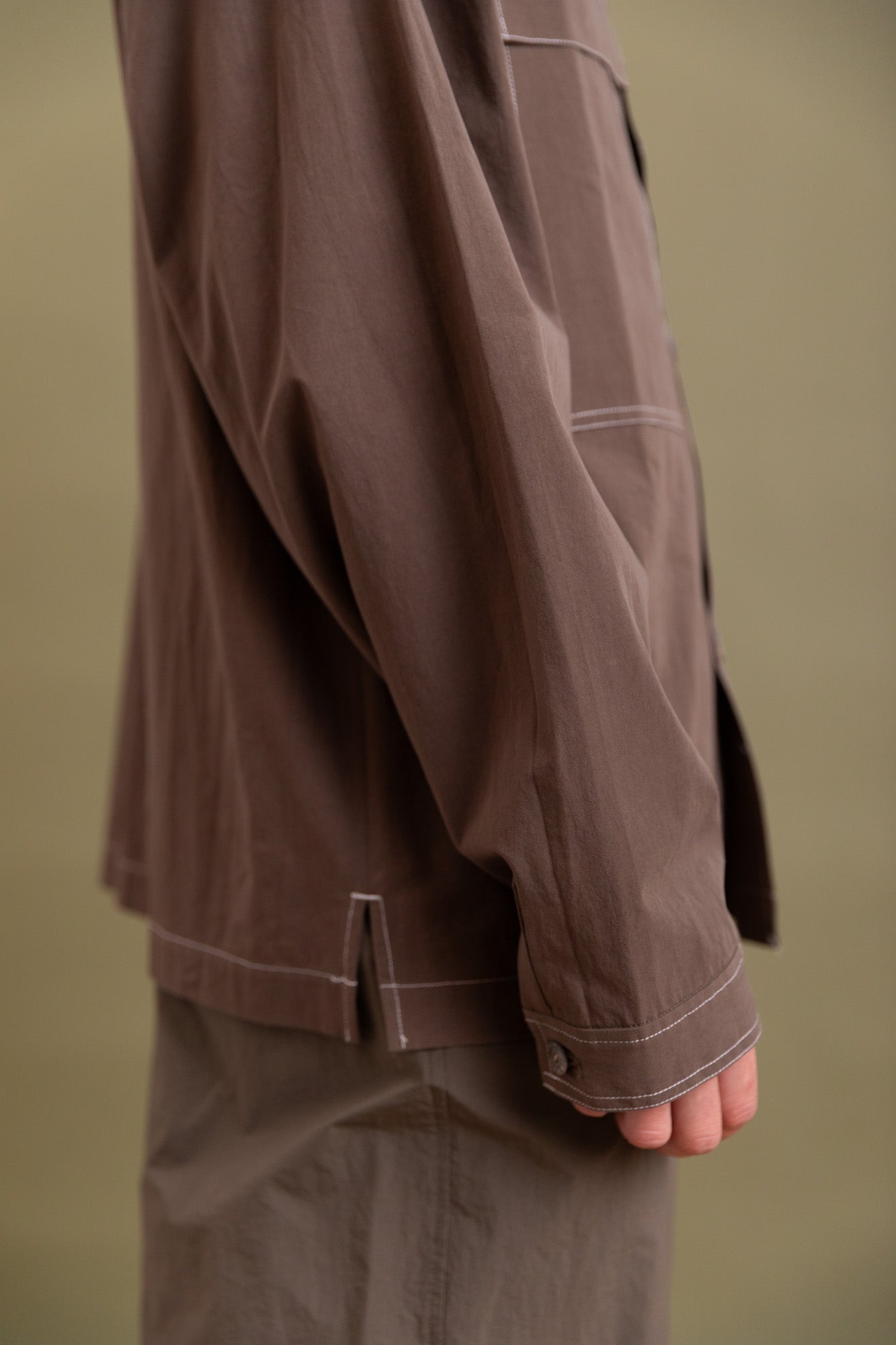 DROP SHIRT IN GRAPHITE