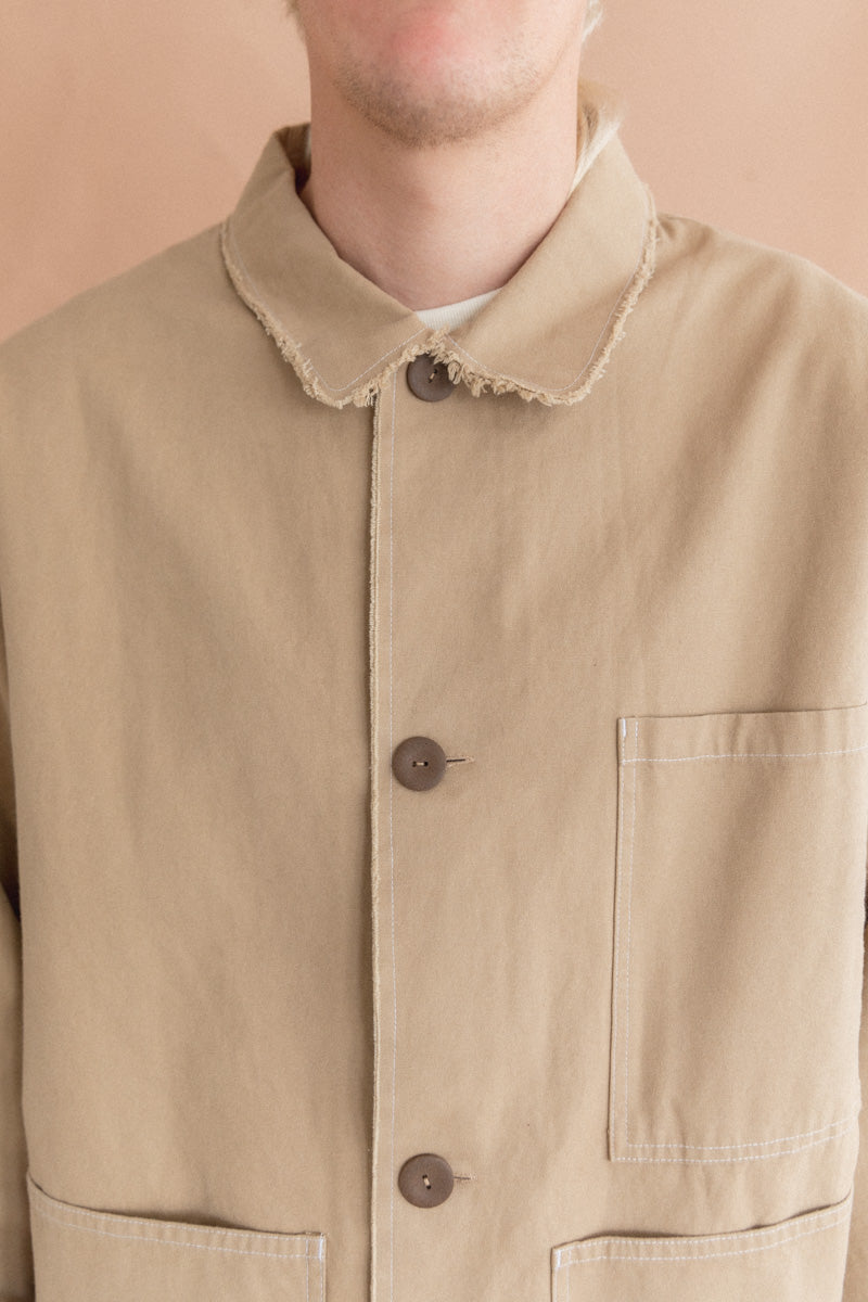 JUDD JACKET IN DARK KHAKI