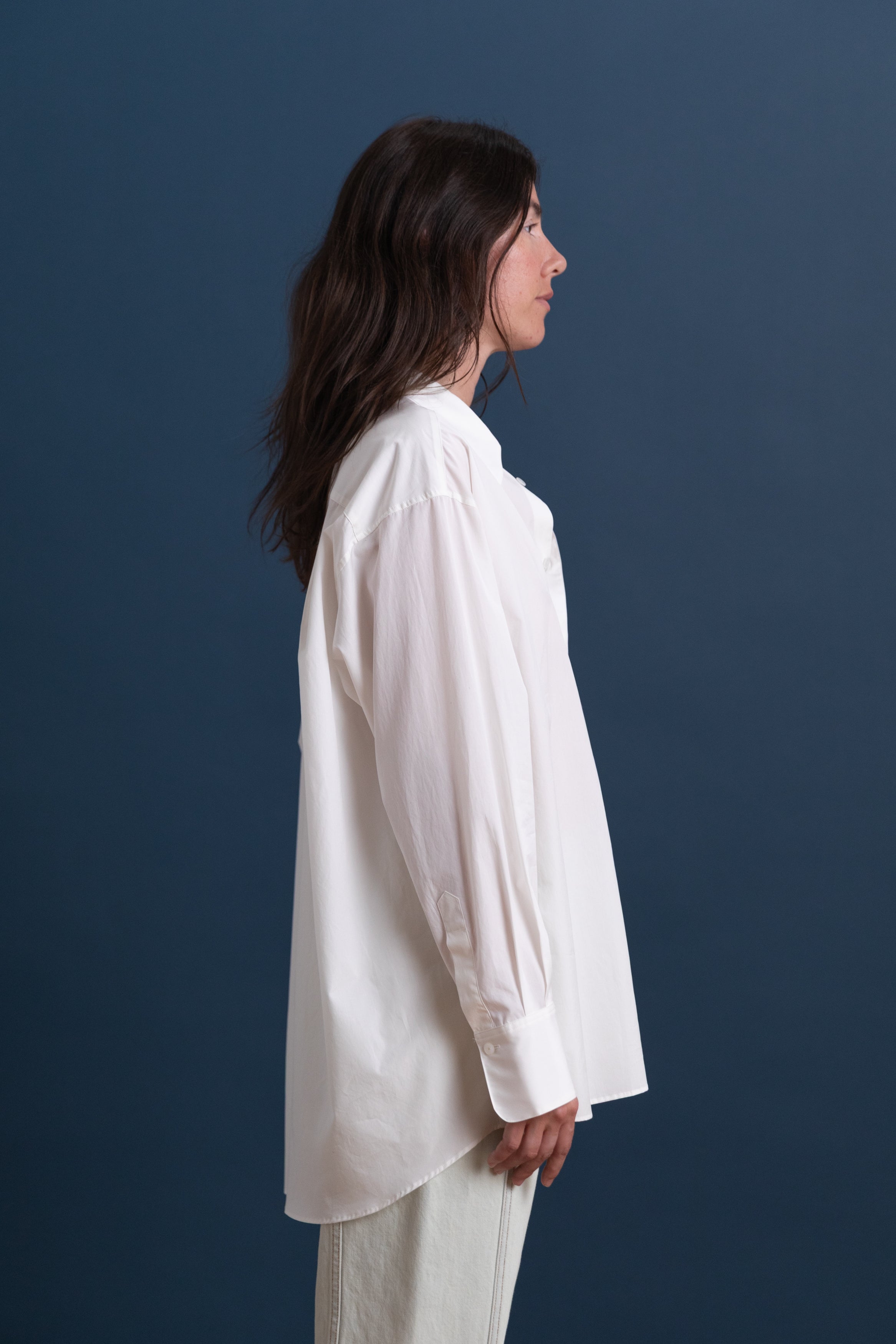 CLASSIC SHIRT IN WHITE COTTON