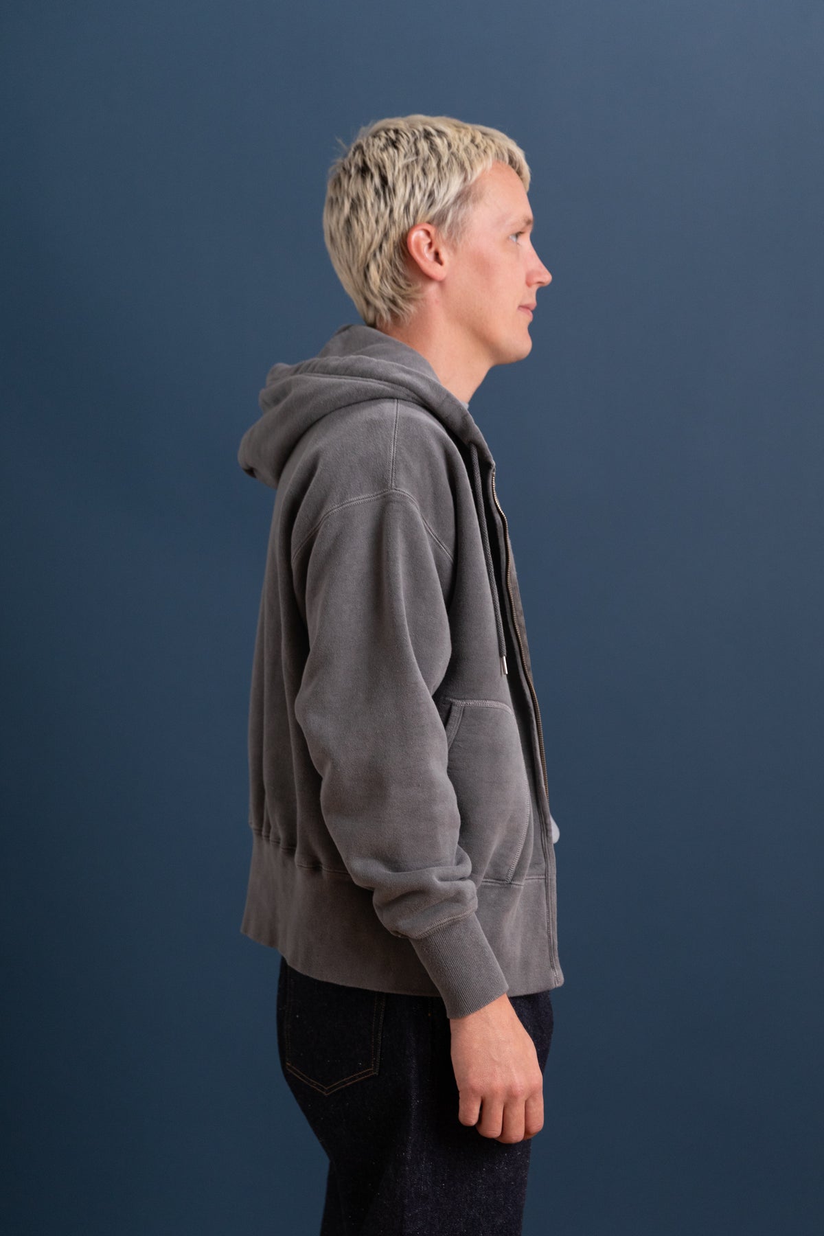 LOT 615 FULL ZIP PARKA IN GRAY