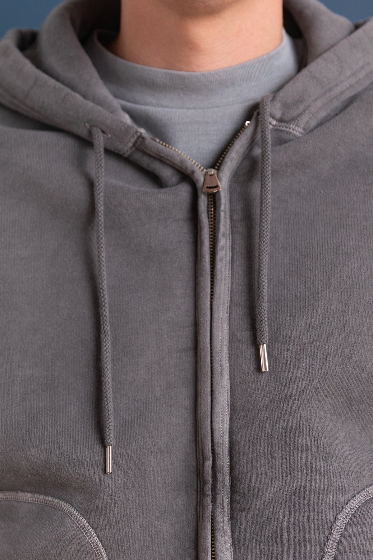 LOT 615 FULL ZIP PARKA IN GRAY