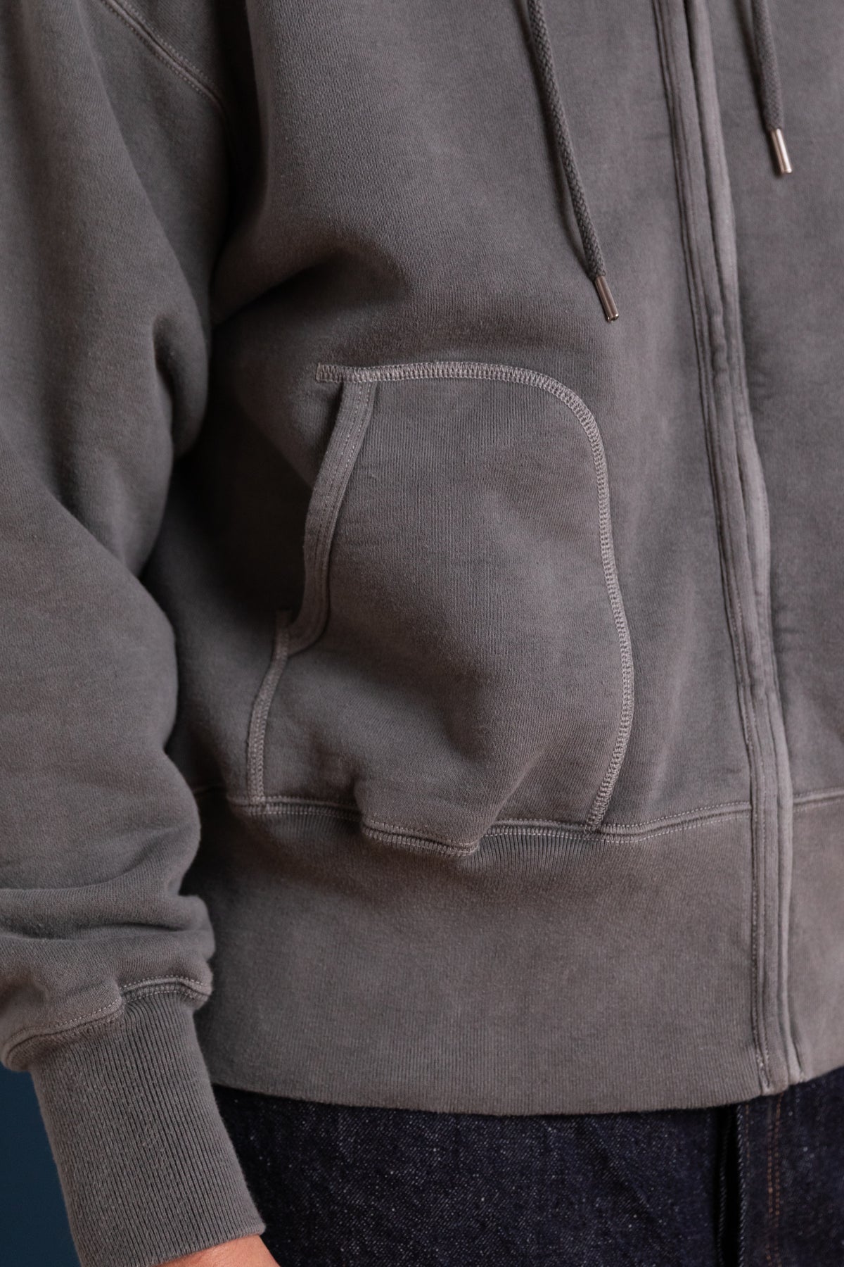 LOT 615 FULL ZIP PARKA IN GRAY