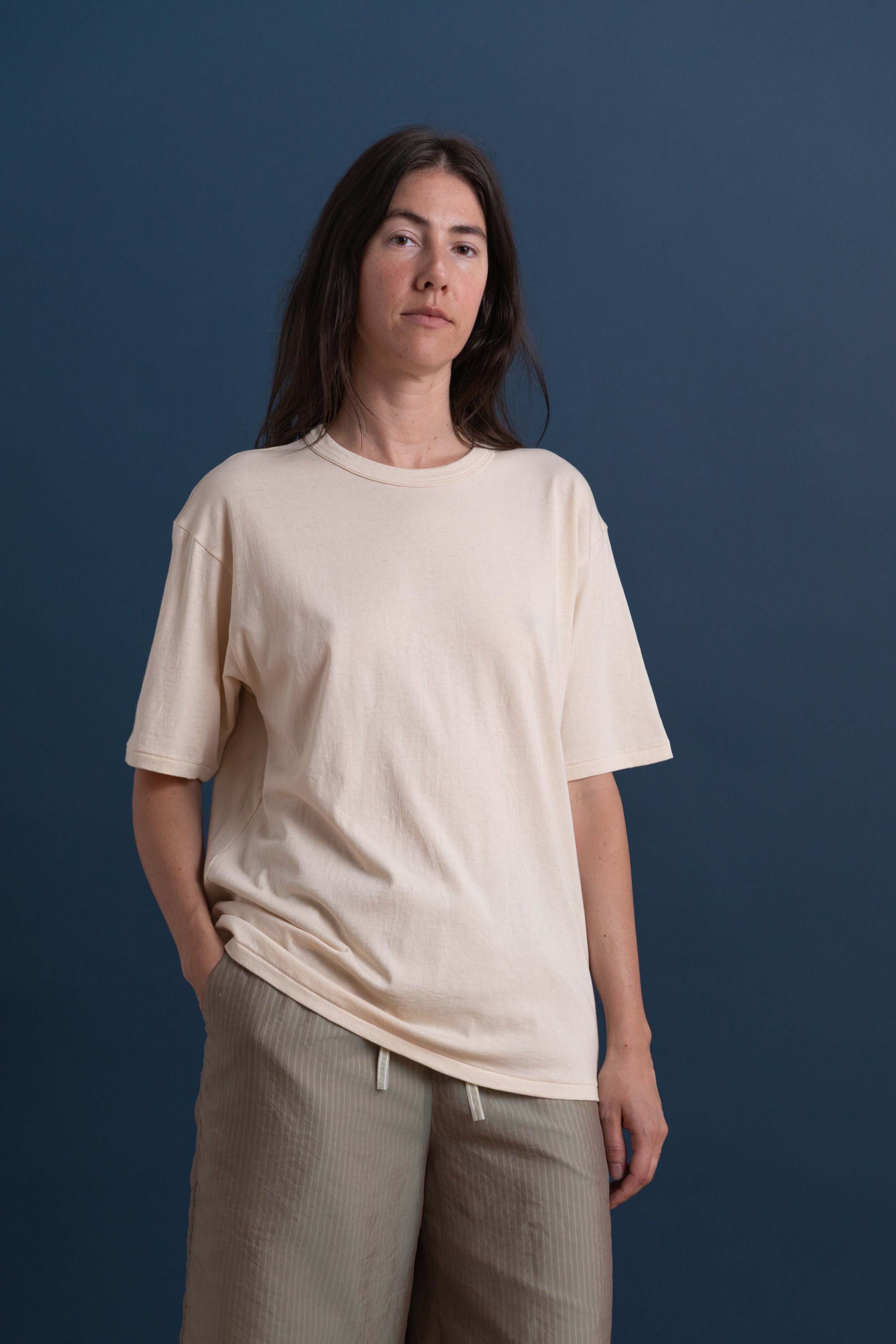 LOT 616 TEE SHIRT IN IVORY
