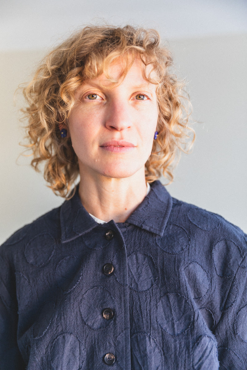FIORE EARRINGS IN 10K GOLD AND LAPIS