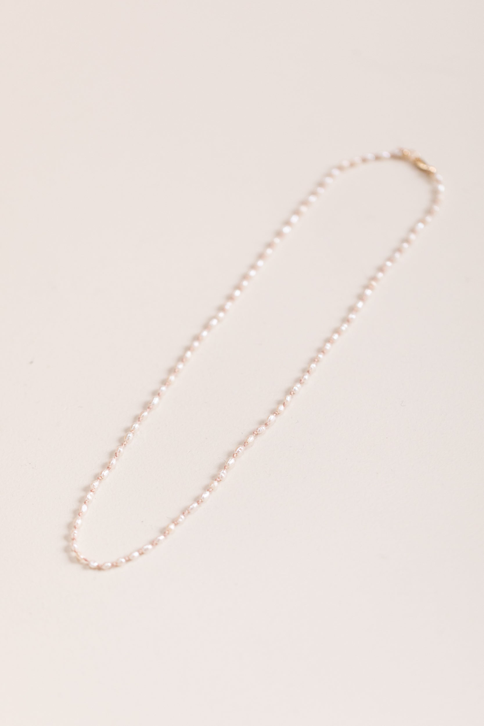 HAND KNOTTED PEARL NECKLACE