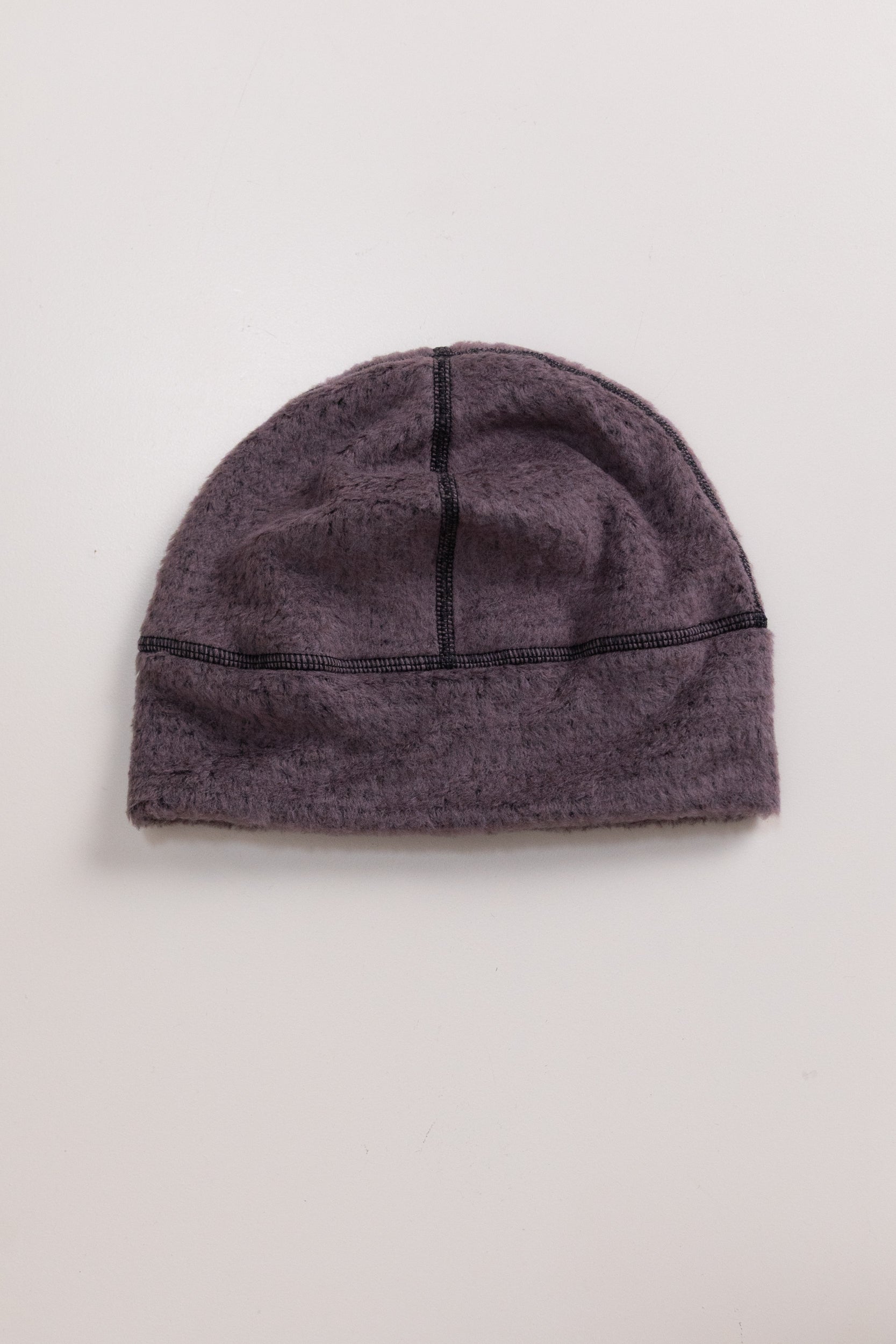 HIGH LOFT WOOL BEANIE IN MOONSCAPE/BLACK