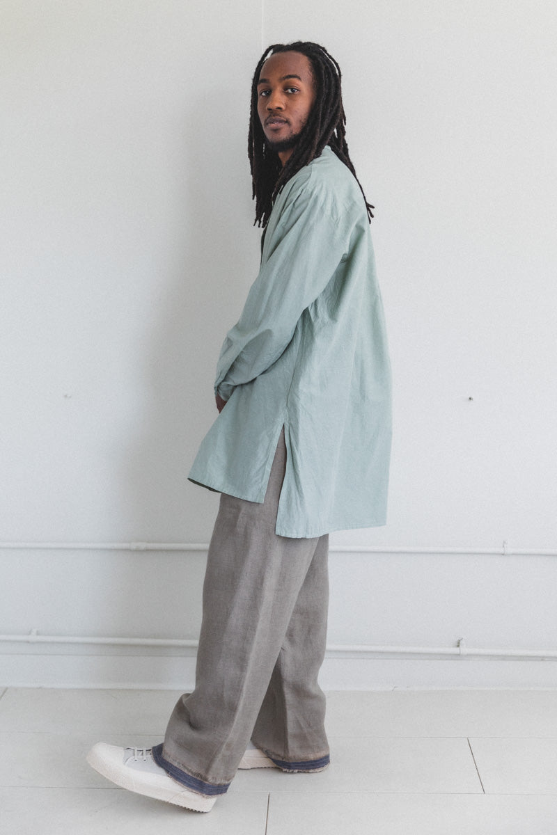 DAY SHIRT IN COTTON SILK TYPEWRITE CLOTH